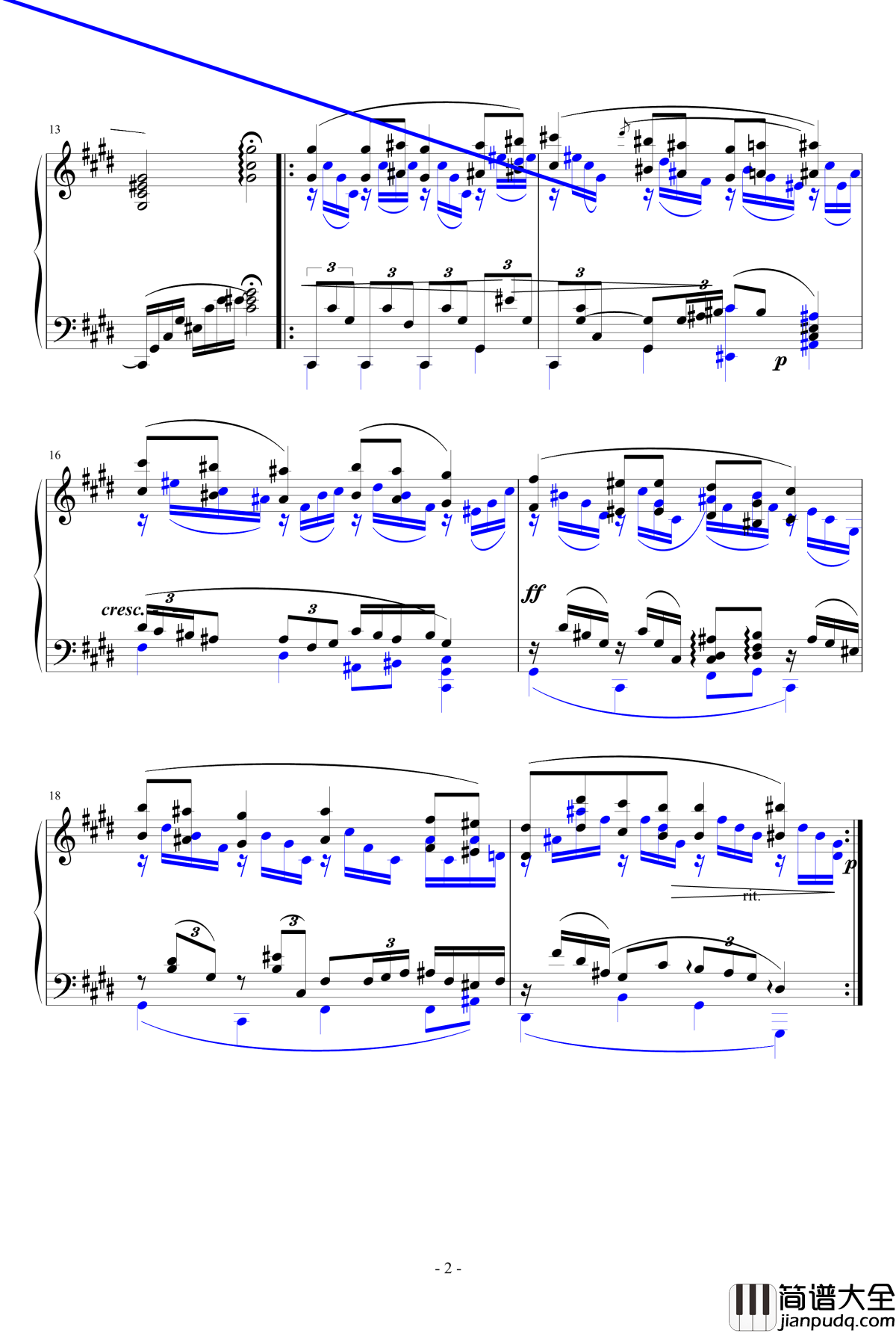 For_Debussy's_Fantasy钢琴谱_一个球