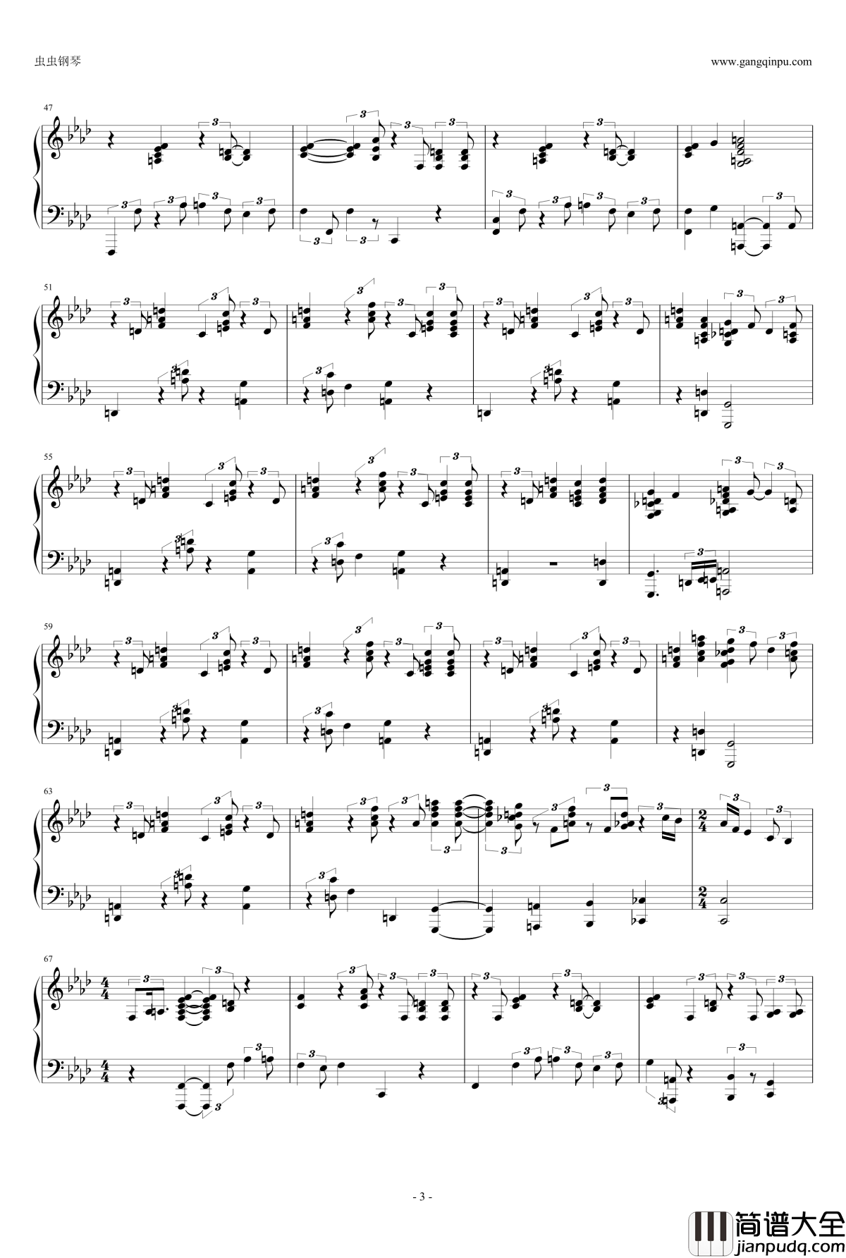 Memphis_Stomp钢琴谱_独奏_Dave_Grusin