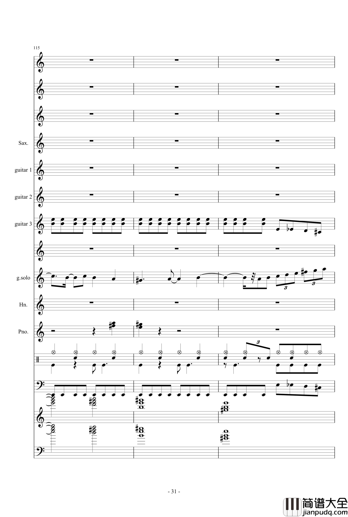 Butter_Fly钢琴谱_数码宝贝主题曲_音频修复版