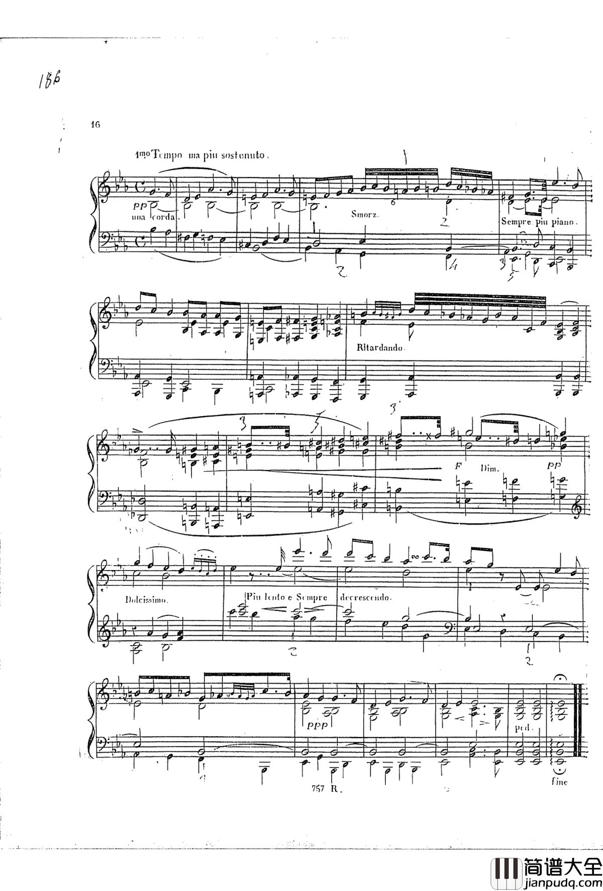 _on_an_original_theme钢琴谱_车尔尼_Czerny_Carl_Czerny_Op.42_No.6