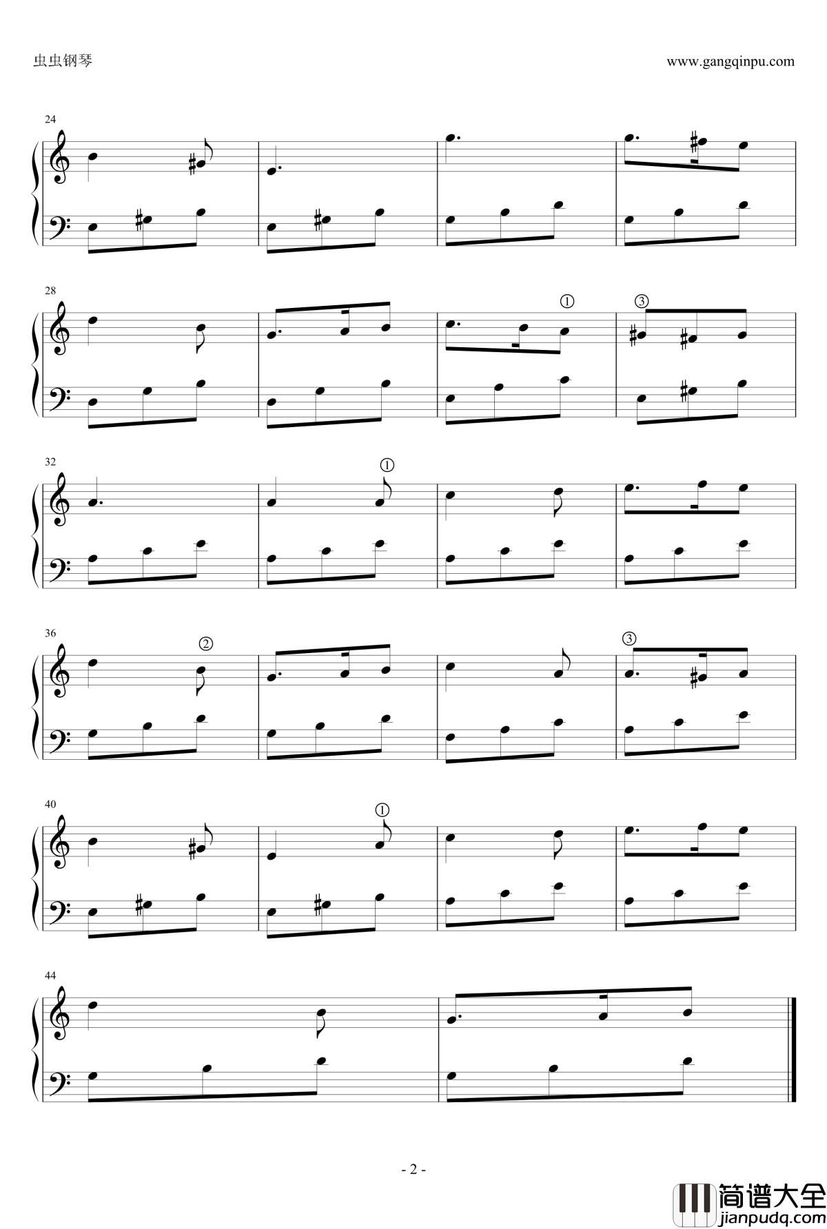 绿袖子钢琴谱_世界名曲