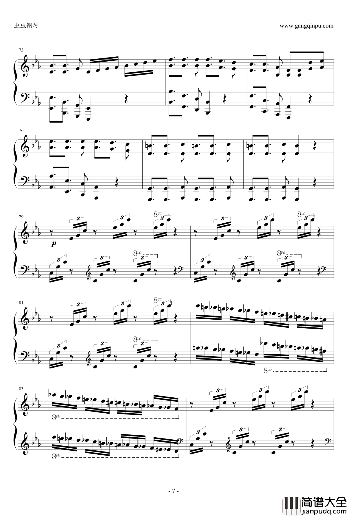 Samba_De_Roda钢琴谱_马克西姆_Maksim·Mrvica