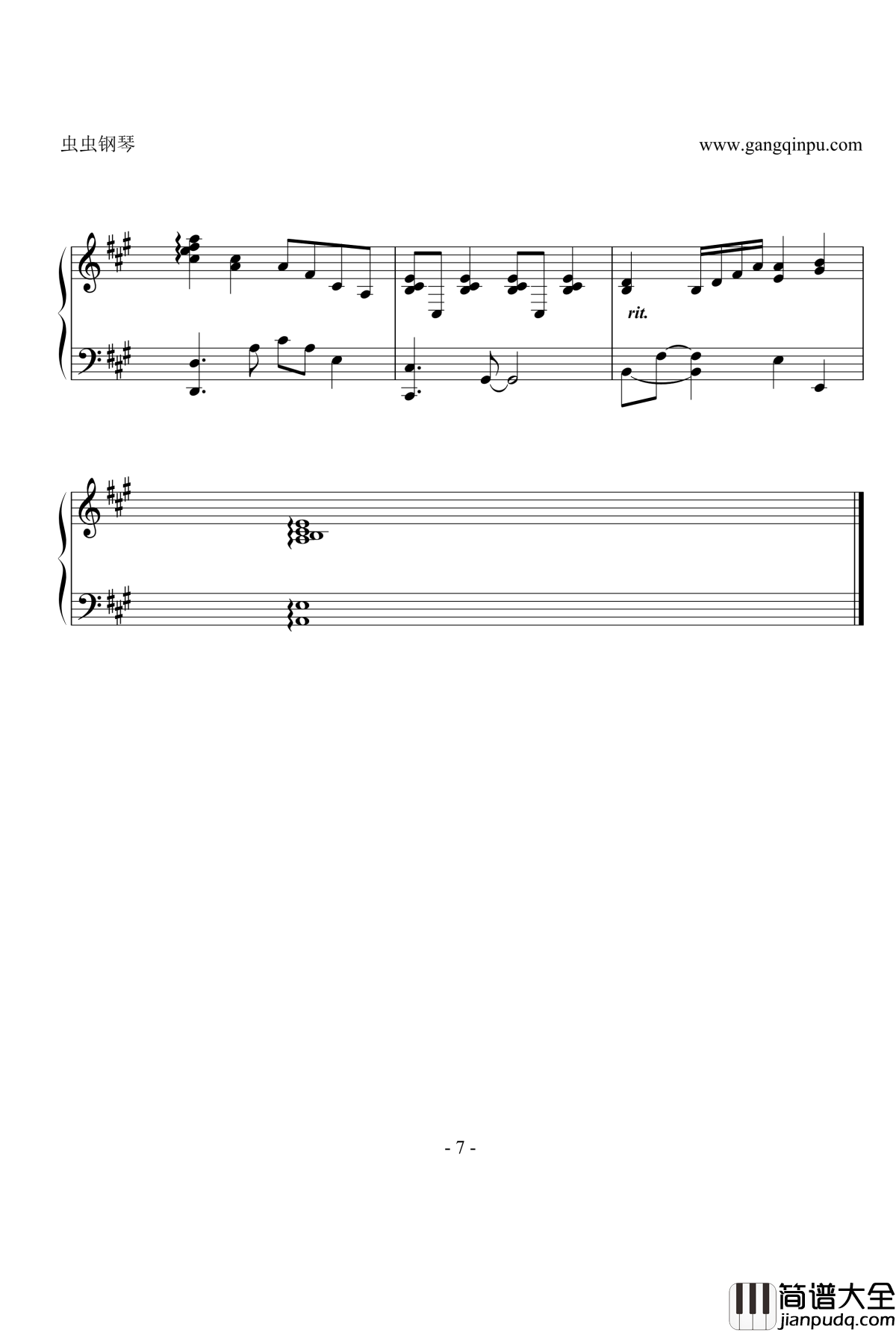 I_love_you钢琴谱_with_ukulele_jake_shimabukuro