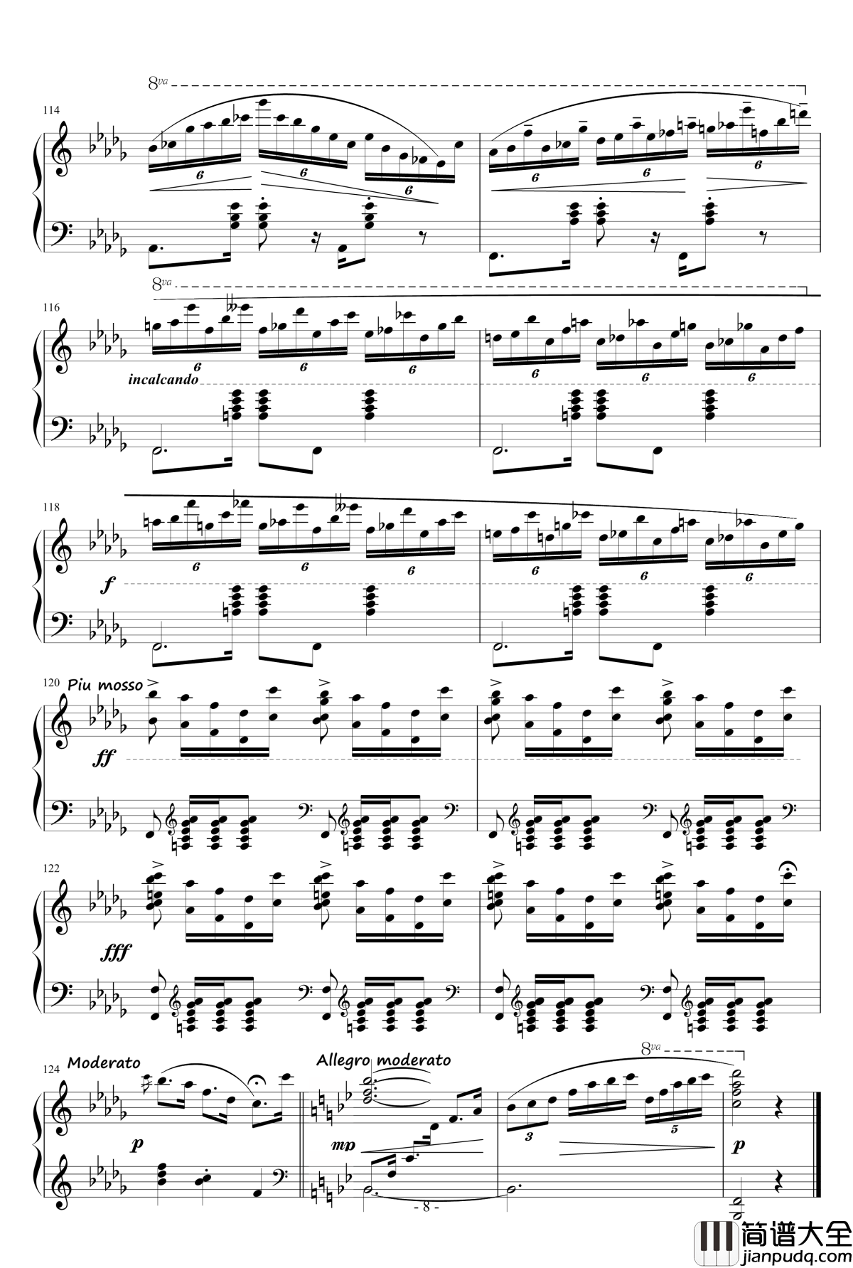Waltz_in_B_flat_minor钢琴谱_KioooS