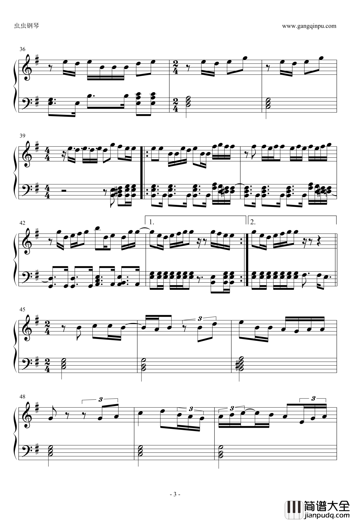 Take_Me_to_Church钢琴谱_Hozier