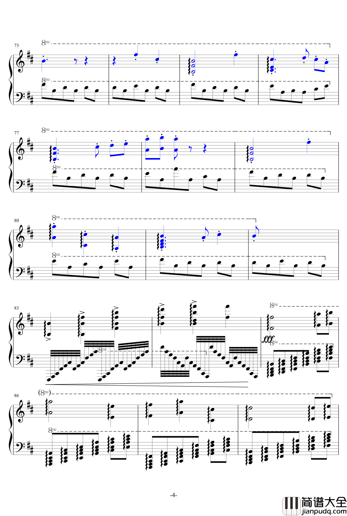 遠い空へ_Piano_Version钢琴谱_三輪学_/_Bruno_Wen_li