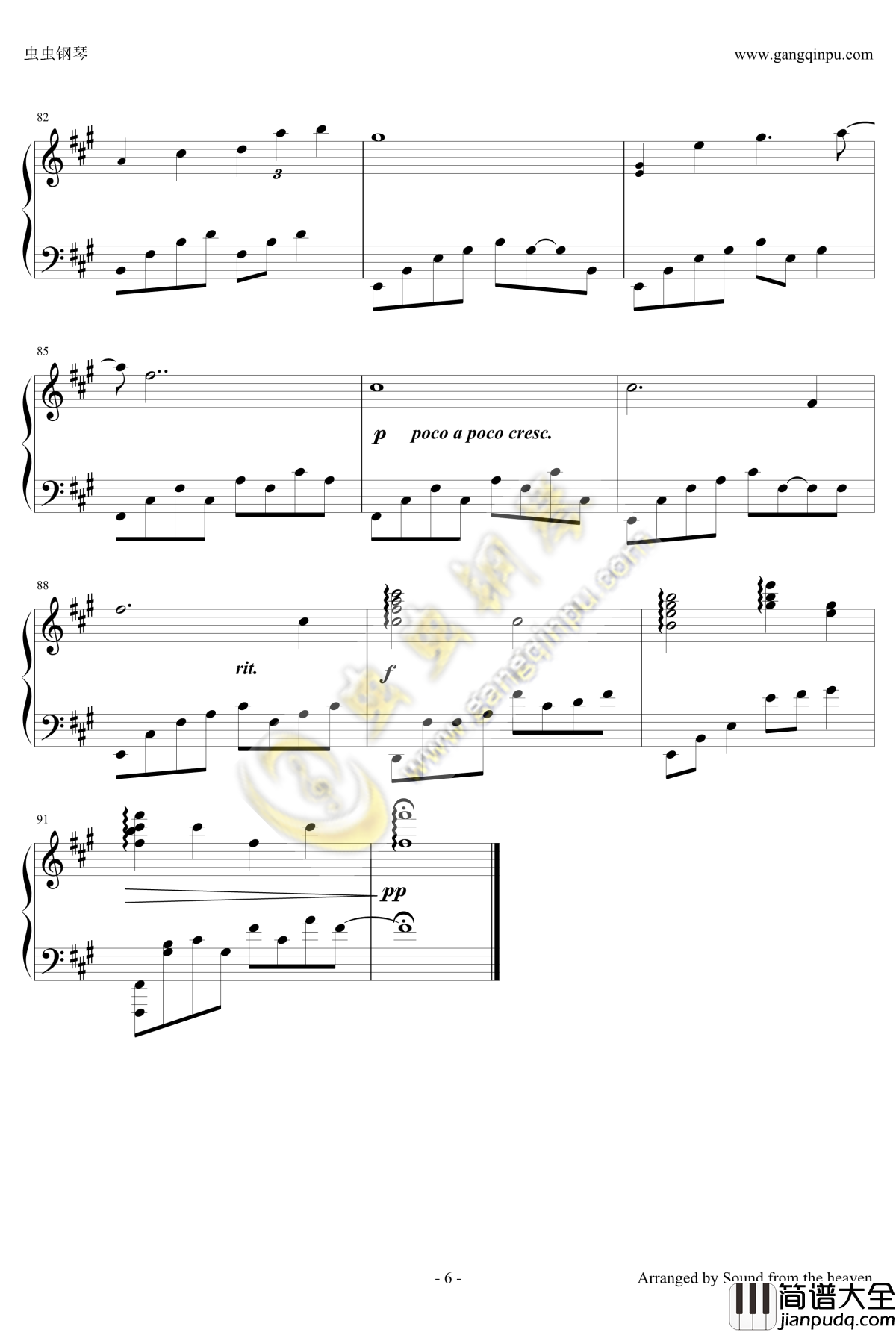 A_Gentle_Whisper钢琴谱_Kevin_Kern