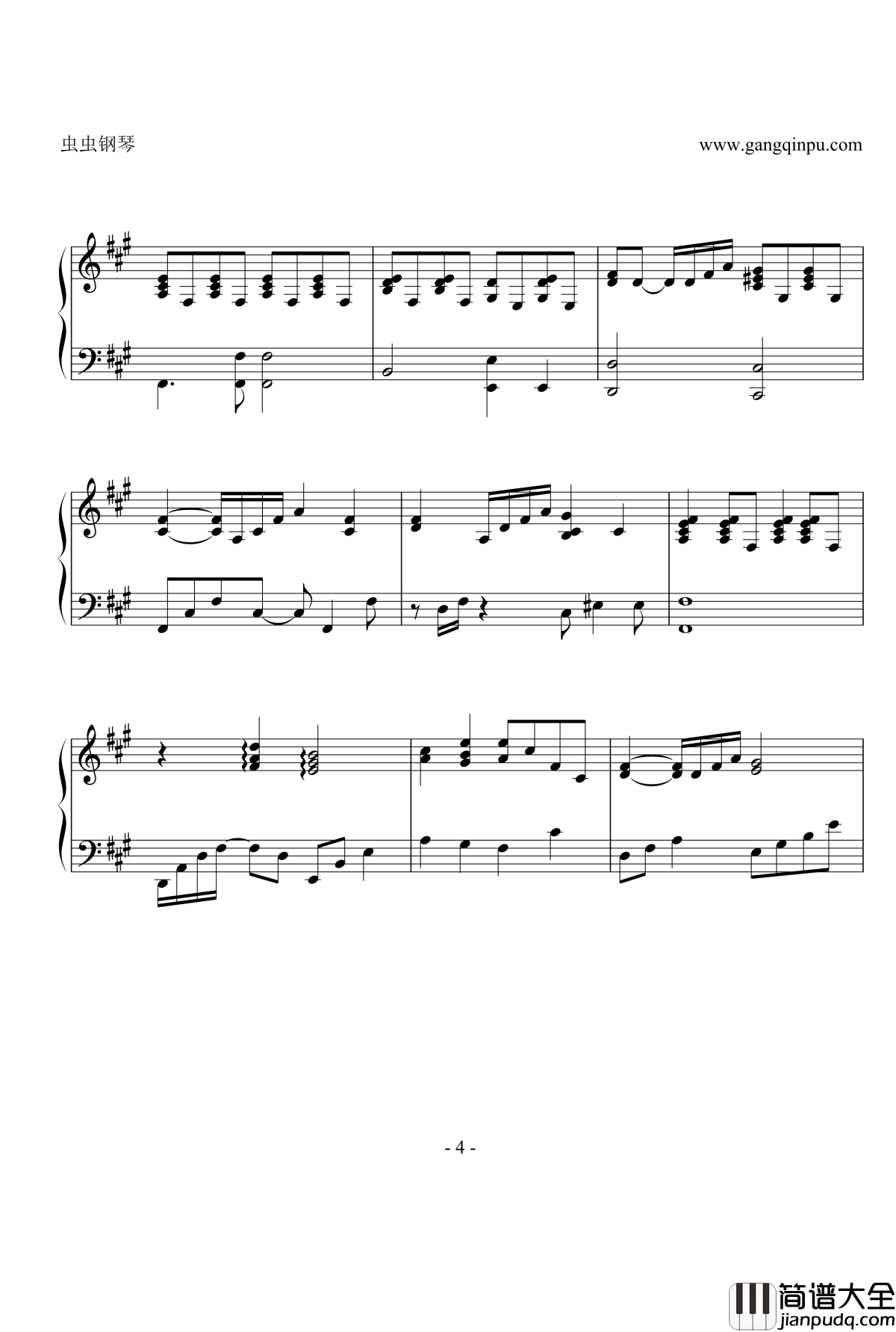 I_love_you钢琴谱_with_ukulele_jake_shimabukuro
