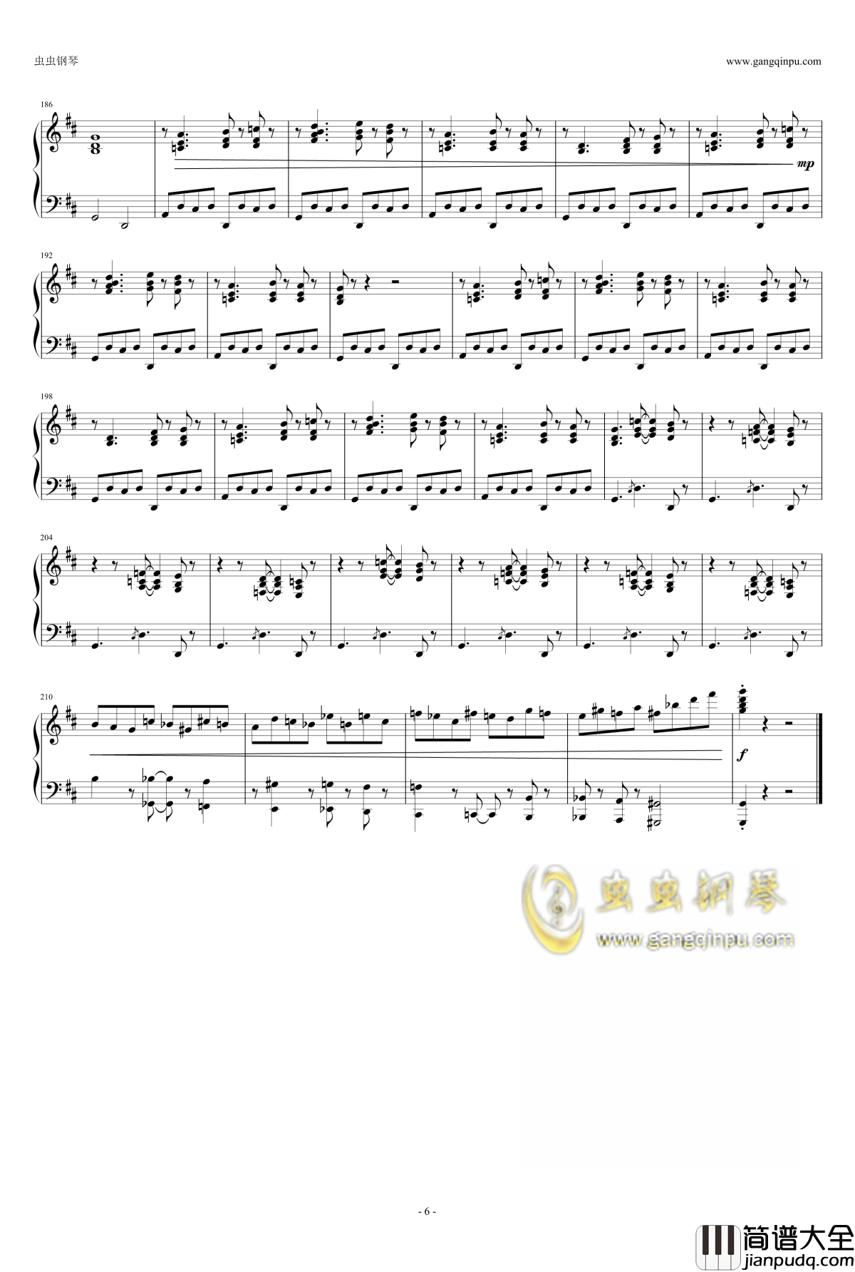 Jazz_Chopin_Etude_Op.25_No.9钢琴谱_独奏_Bernd_Lhotzky