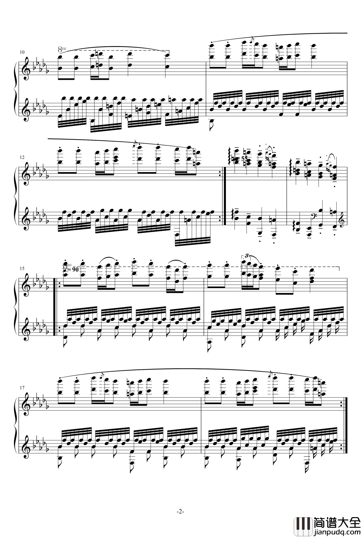 月光曲钢琴谱_一个球