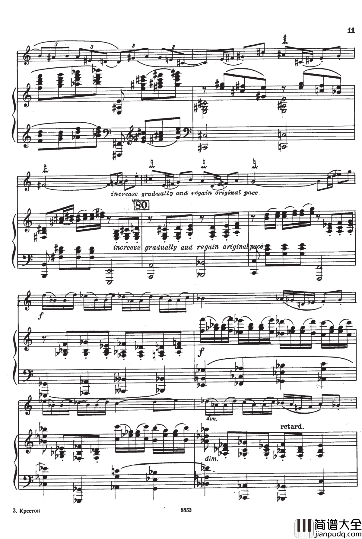 Creston_Sonata_OP.19_I钢琴谱_克里斯顿
