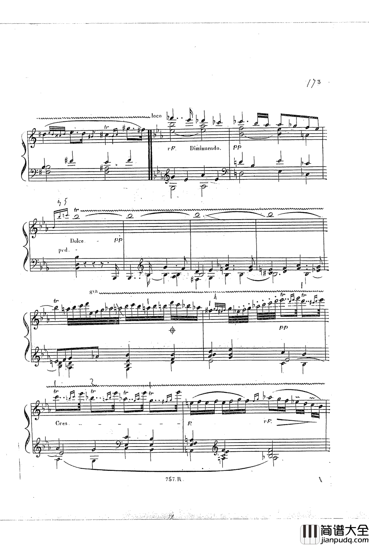 _on_an_original_theme钢琴谱_车尔尼_Czerny_Carl_Czerny_Op.42_No.6