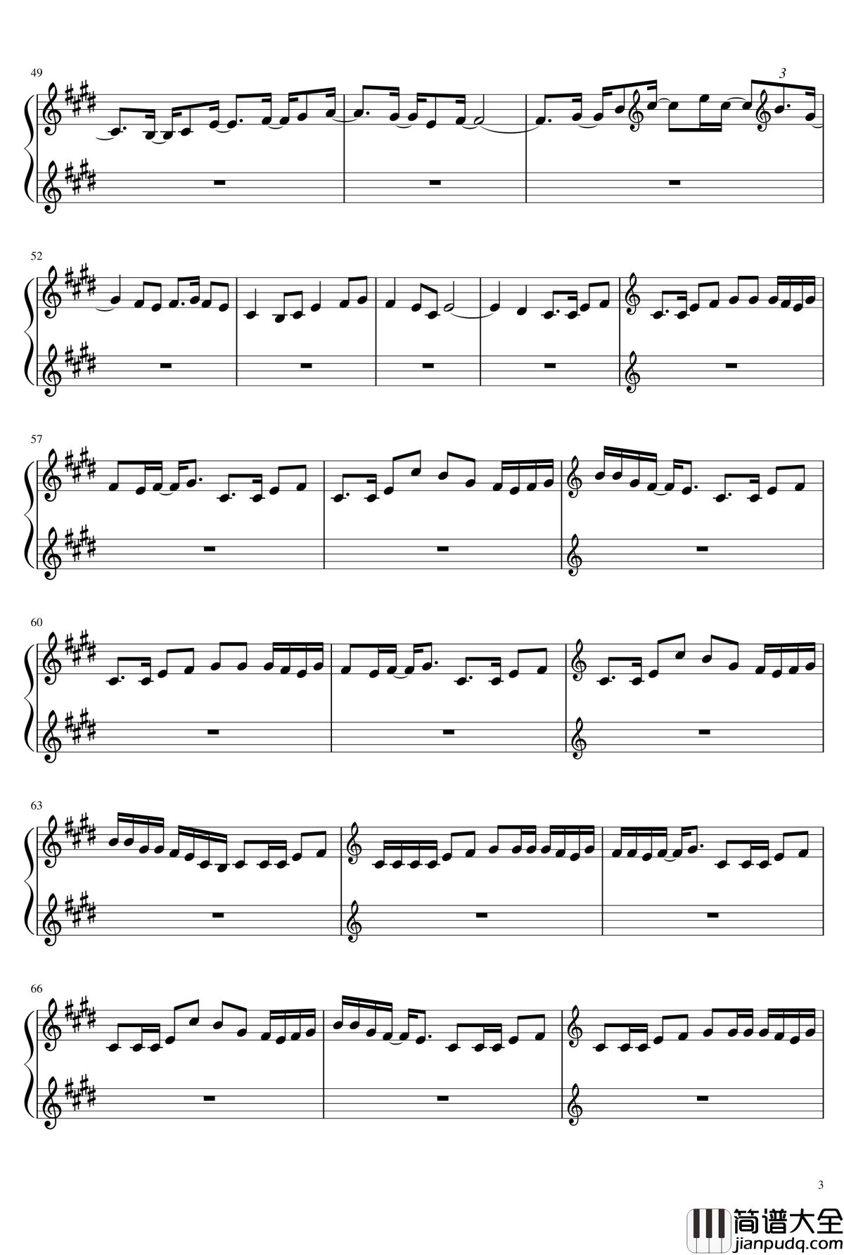 Monody钢琴谱_The_FatRat