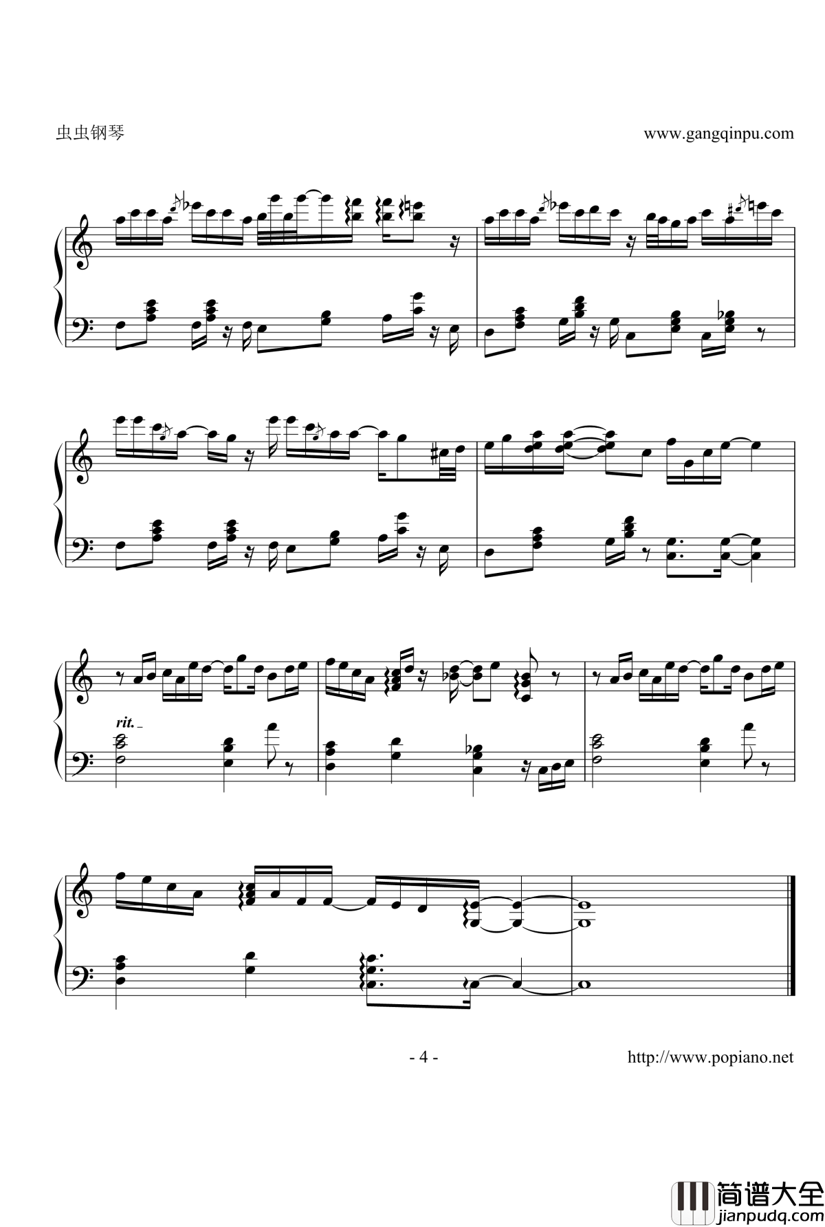 Say_You_Love_Me钢琴谱_Patti_Austin