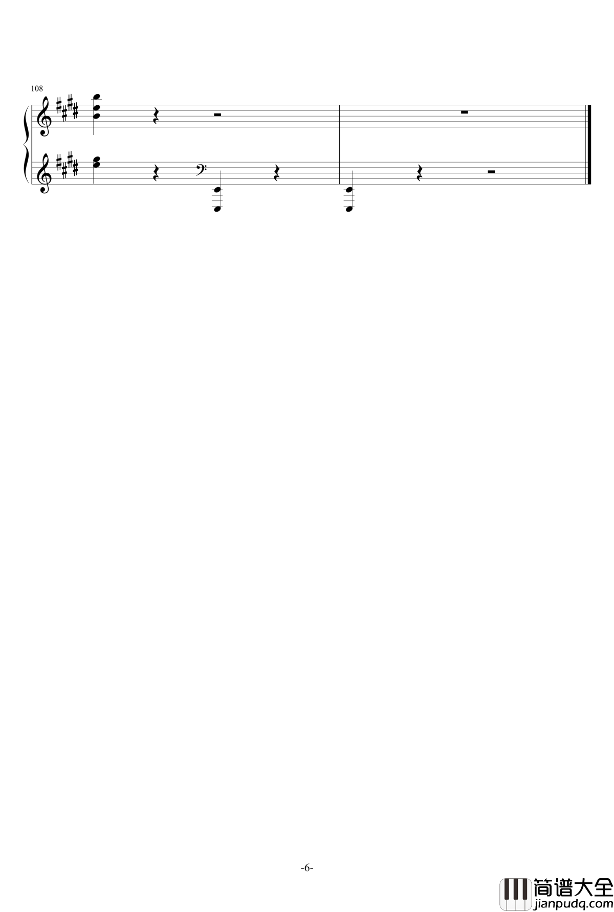 谐虐曲钢琴谱_门德尔松