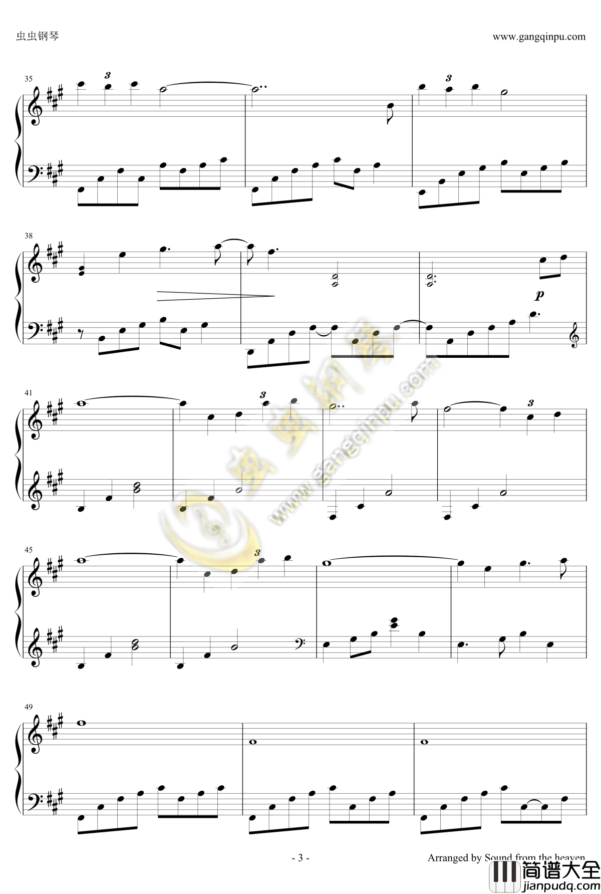 A_Gentle_Whisper钢琴谱_Kevin_Kern