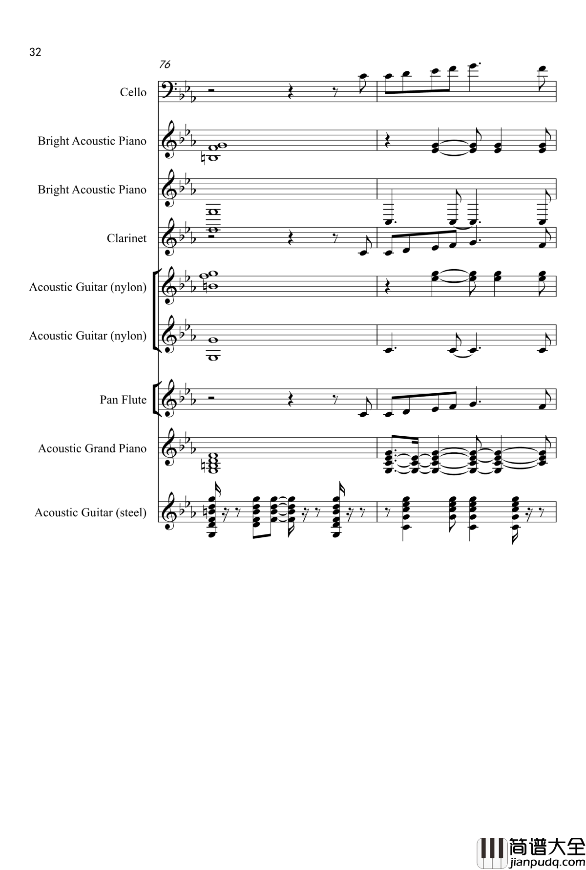 Love_song钢琴谱_Adele_Laurie_Blue_Adkins