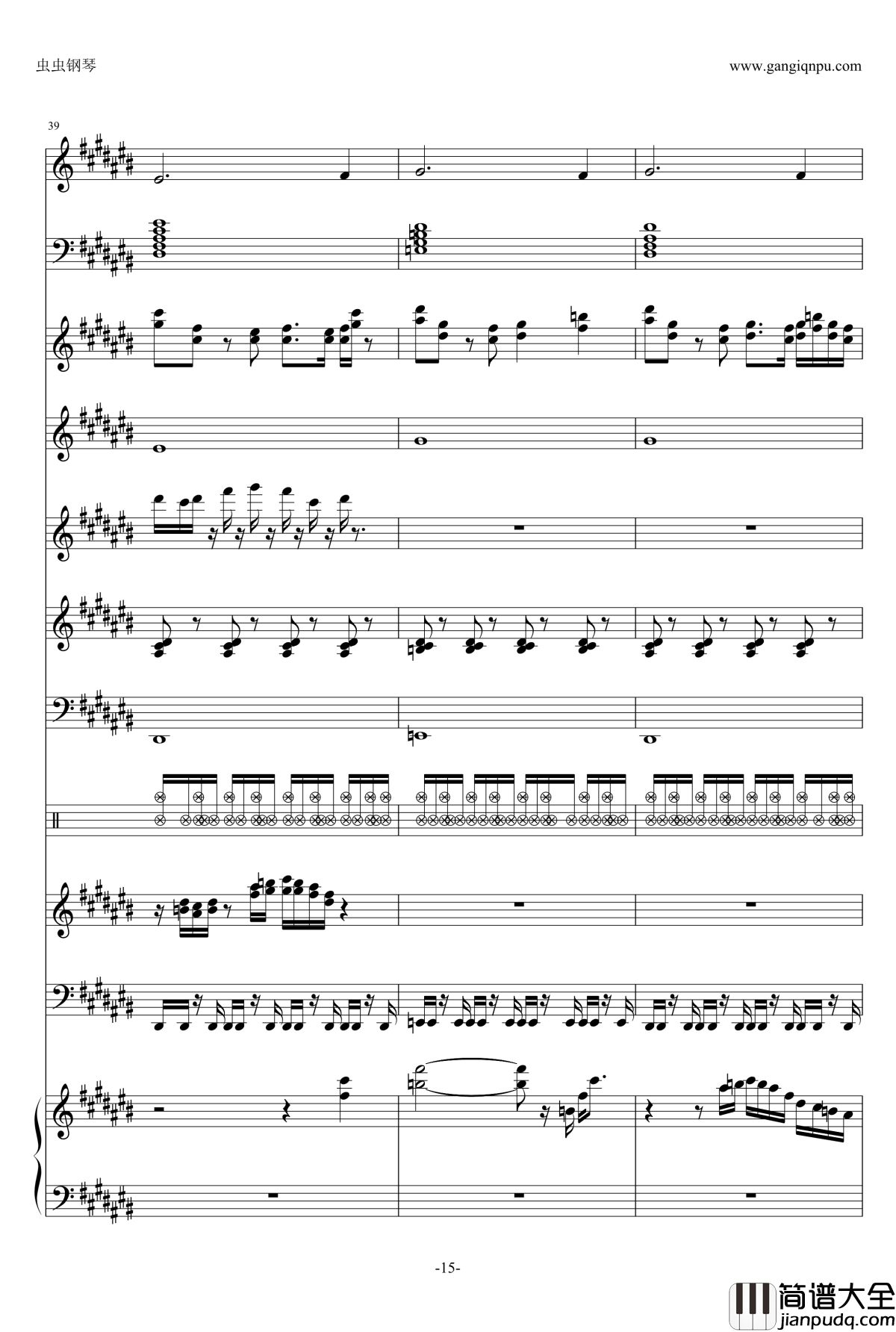 町、時の流れ、人钢琴谱_Ver.2_Clannad