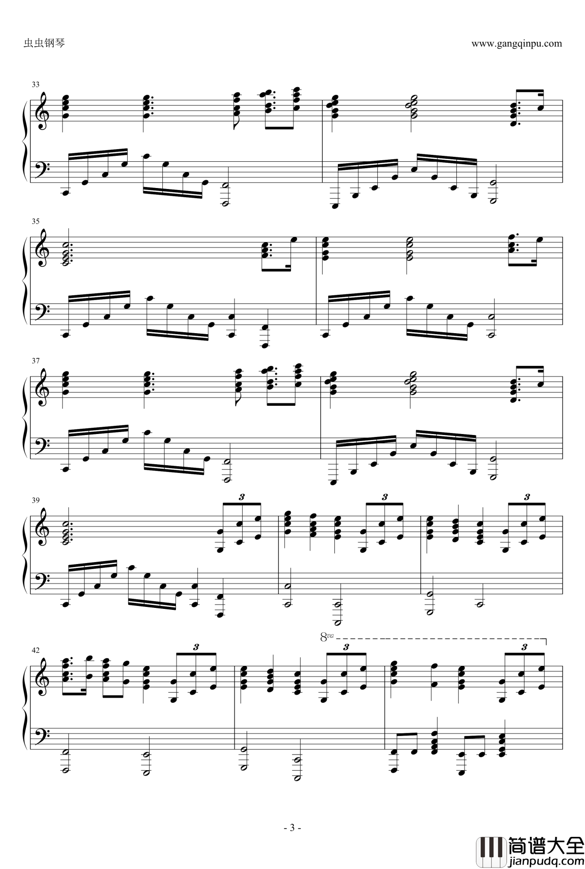 Anthem钢琴谱_马克西姆_Maksim·Mrvica