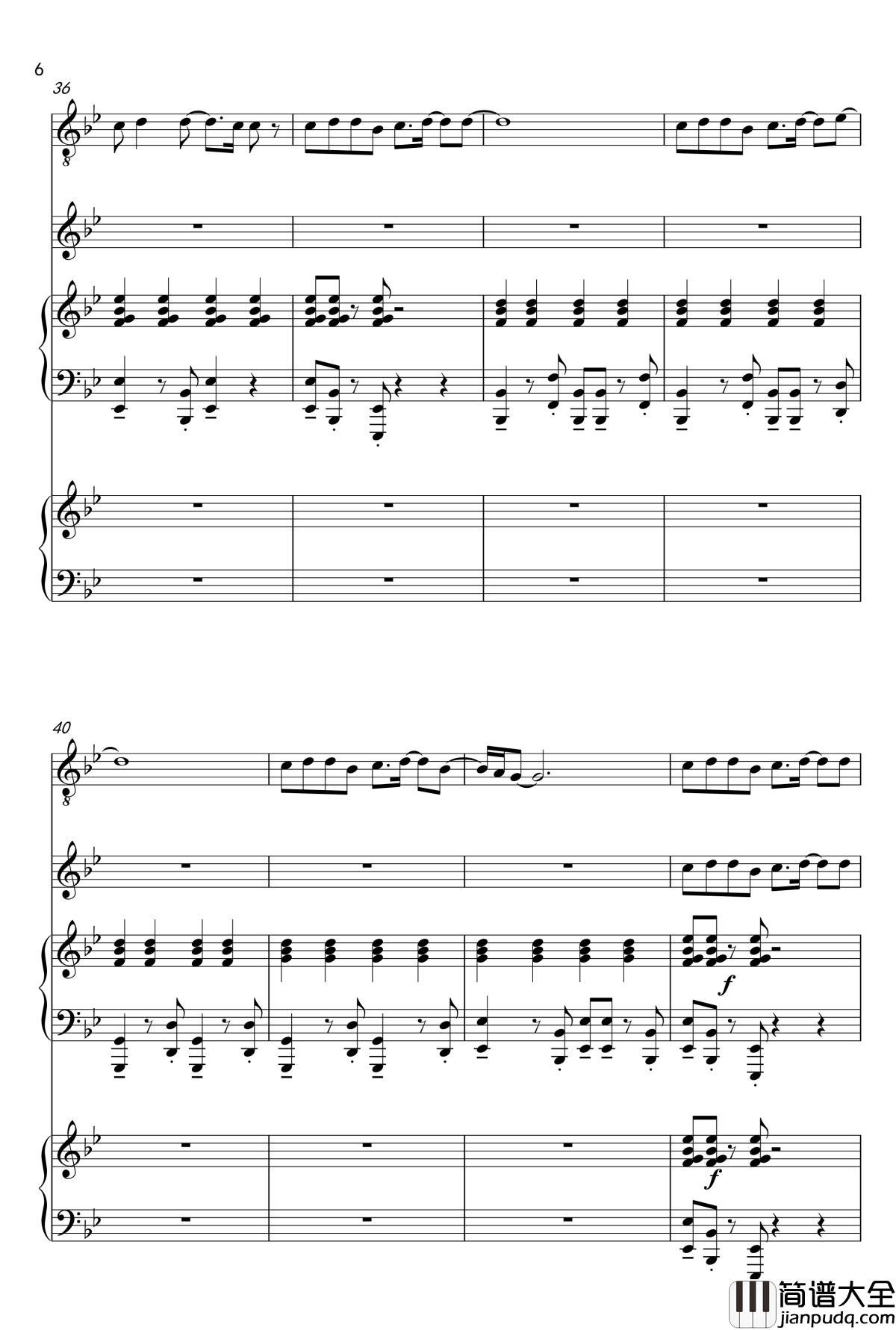 Only_love_can_hurt_like_this钢琴谱_Paloma_Faith