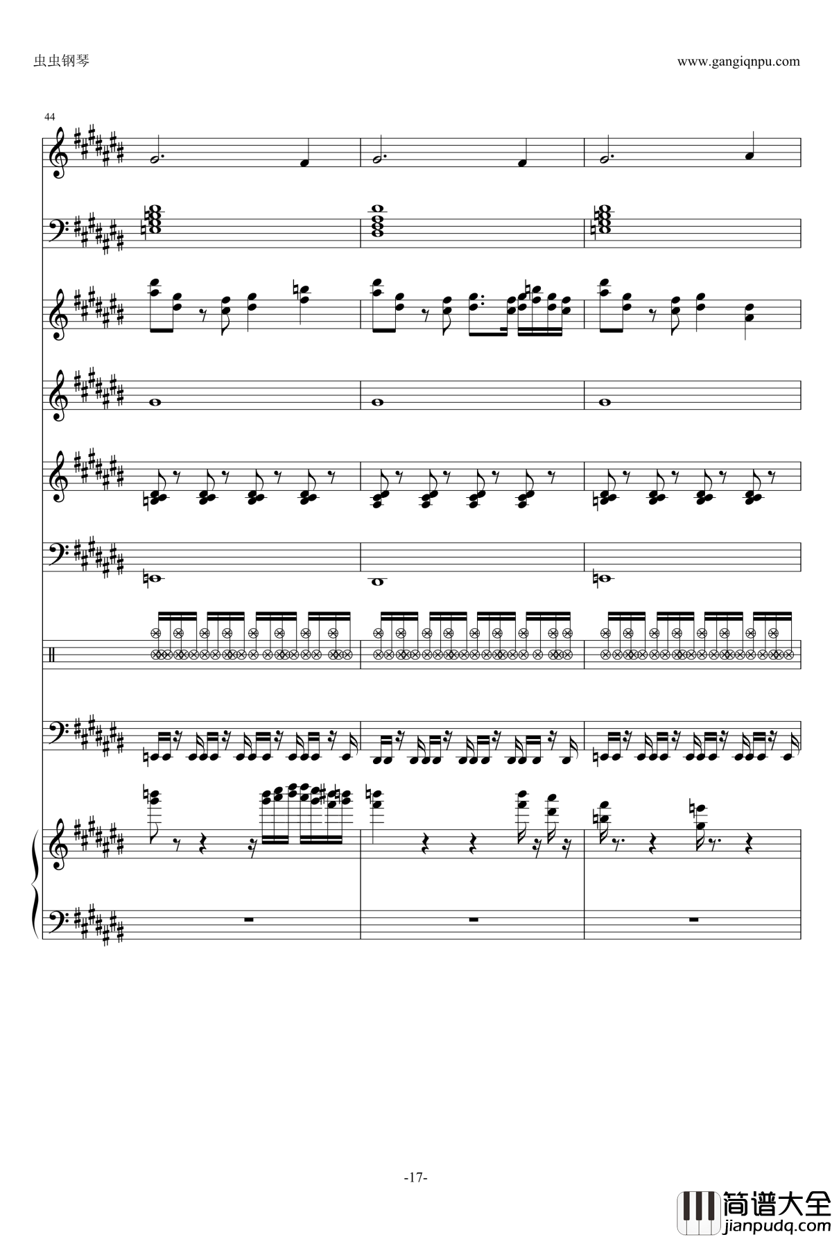 町、時の流れ、人钢琴谱_Ver.2_Clannad