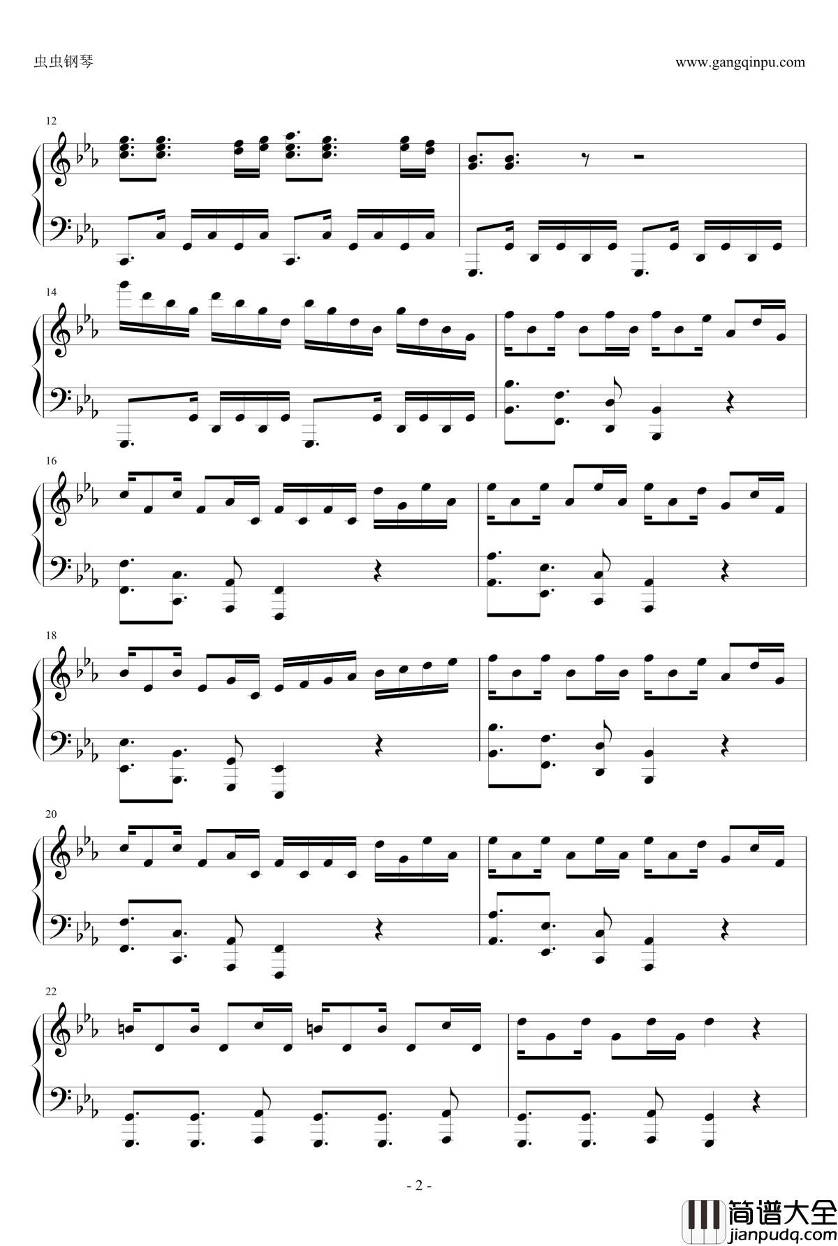 Samba_De_Roda钢琴谱_马克西姆_Maksim·Mrvica