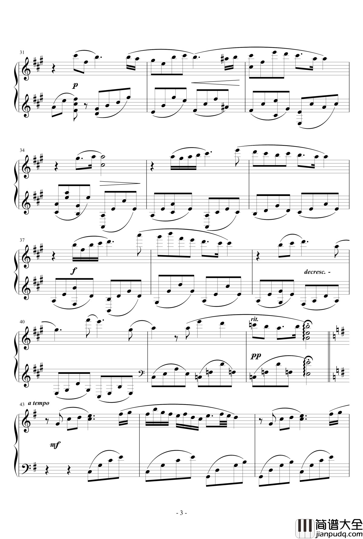 その一瞬の音钢琴谱_For_ClariS_Roypan