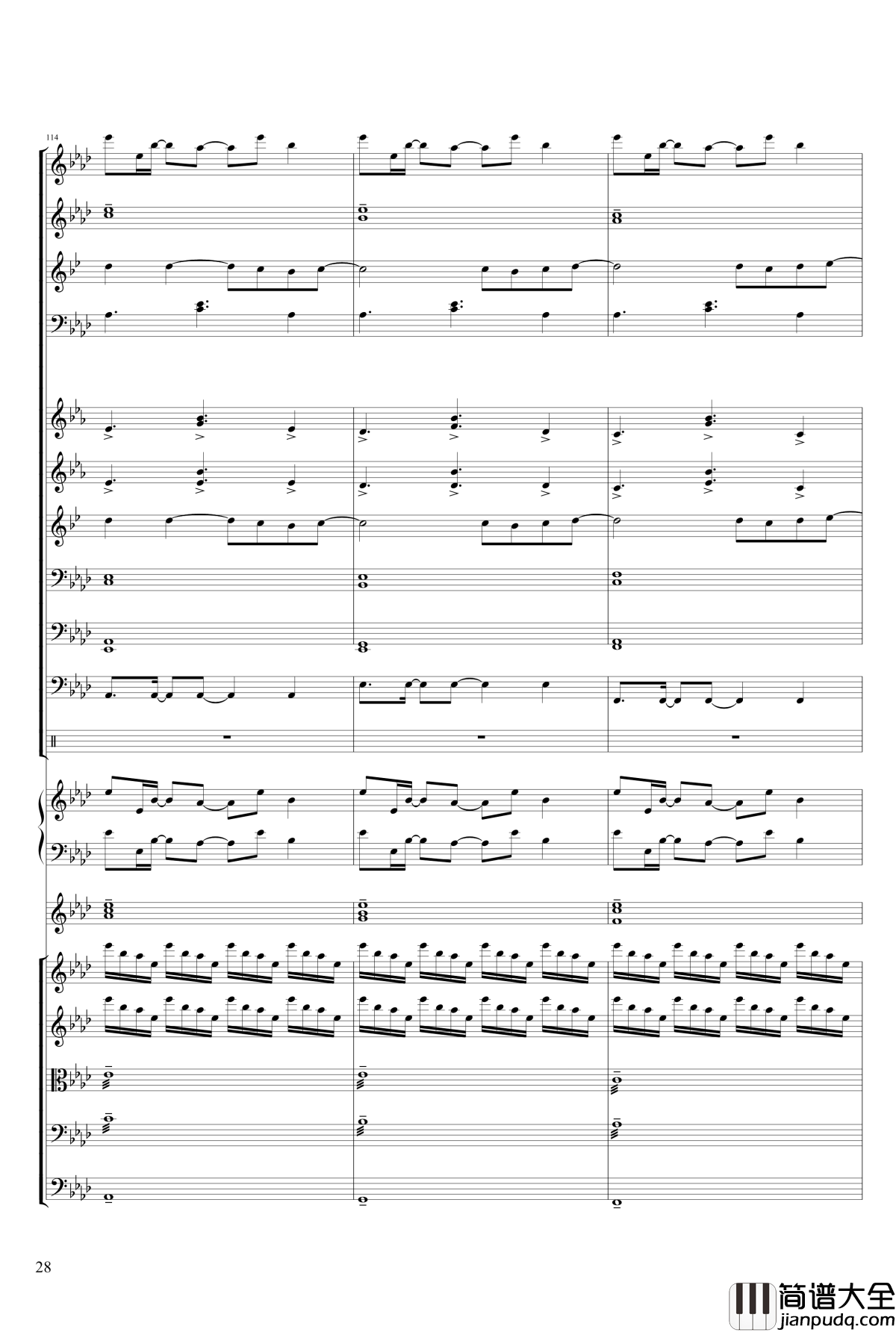 极乐已去钢琴谱_WinXP纪念曲_10572578