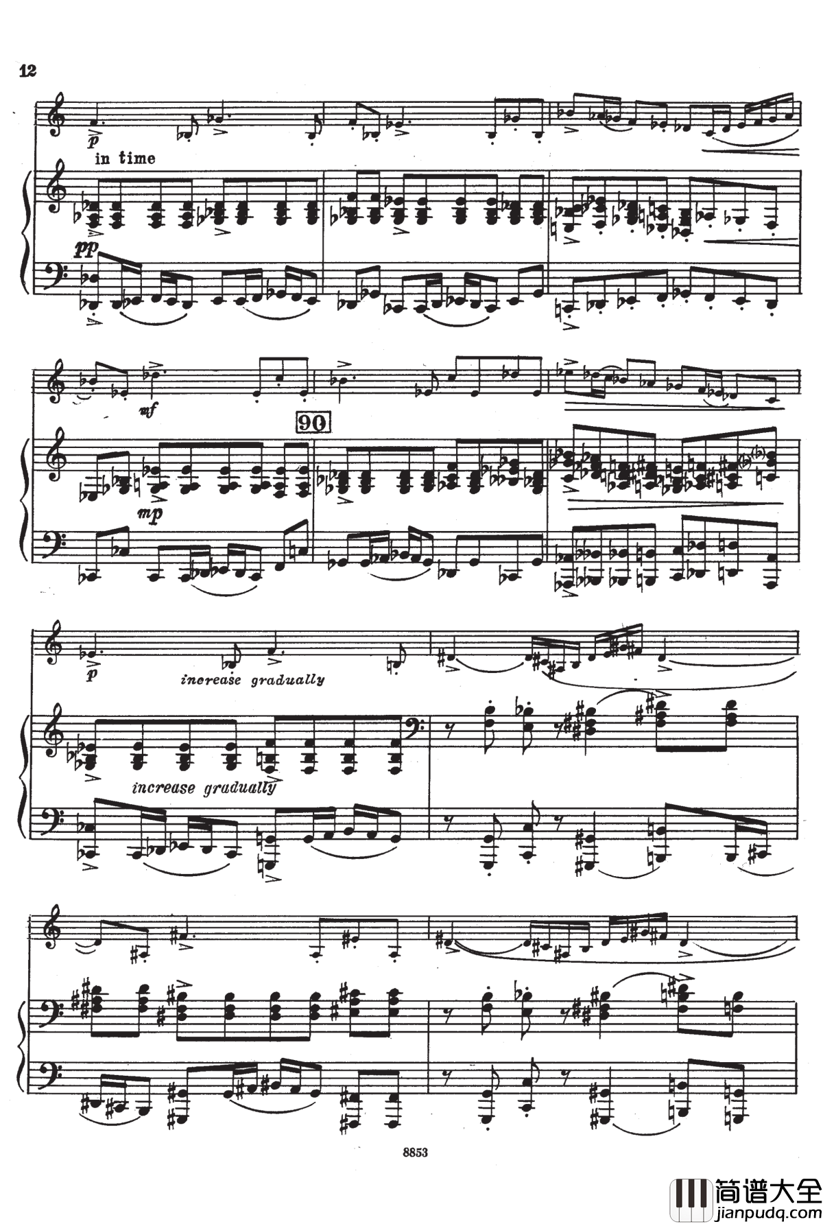Creston_Sonata_OP.19_I钢琴谱_克里斯顿