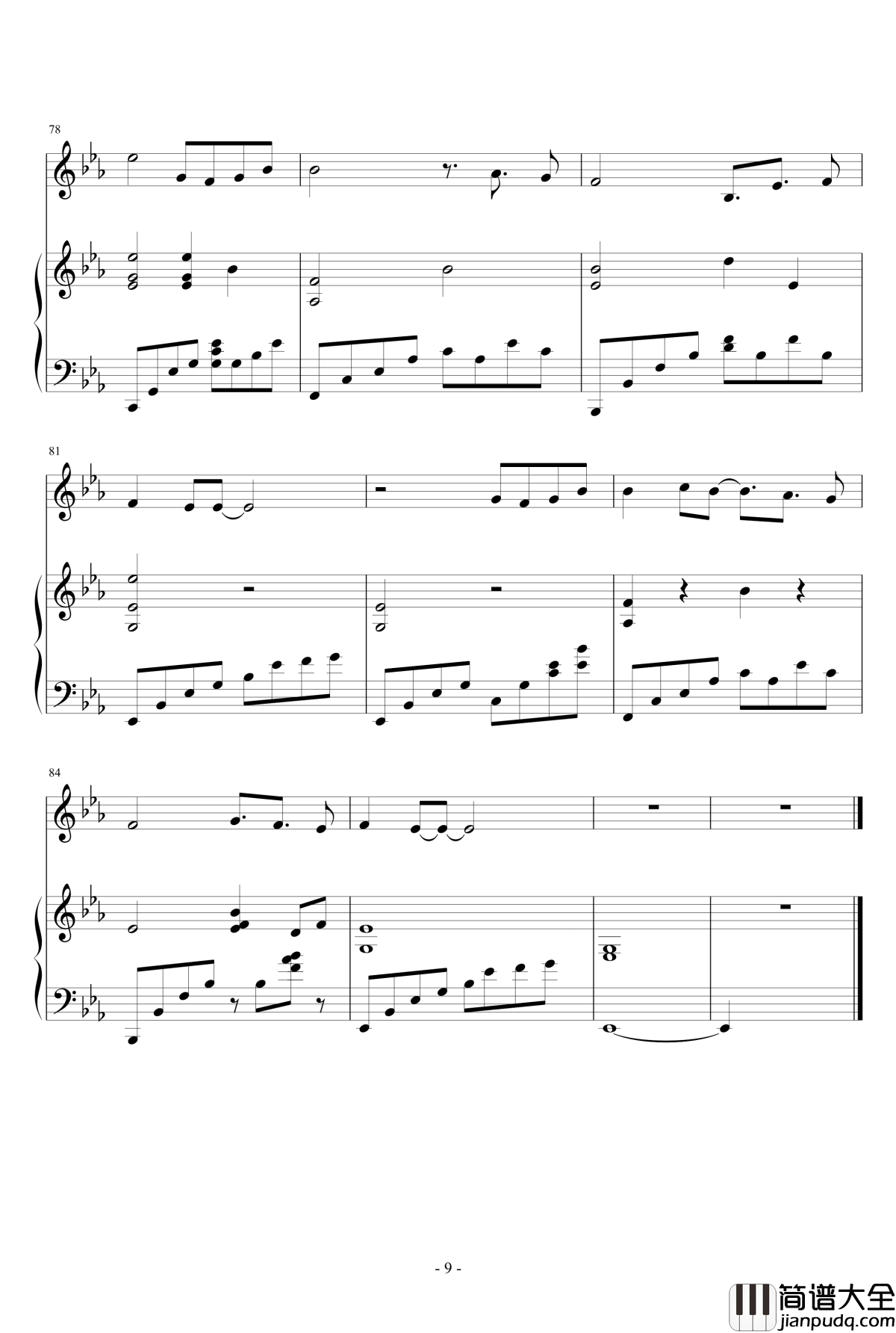 Serenade_Op._3钢琴谱_夏日梦舞