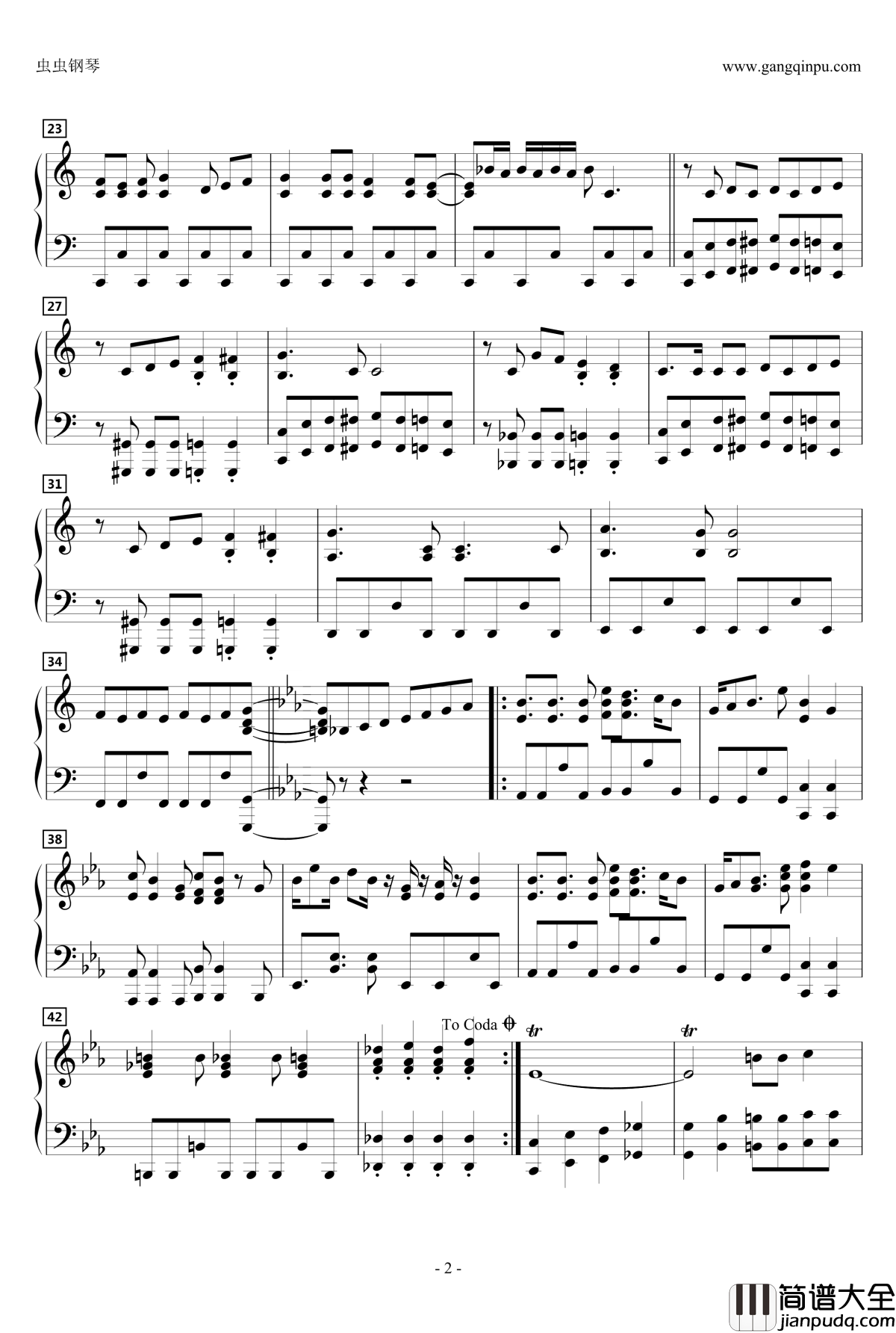 Utauyo!!MIRACLE钢琴谱_动漫