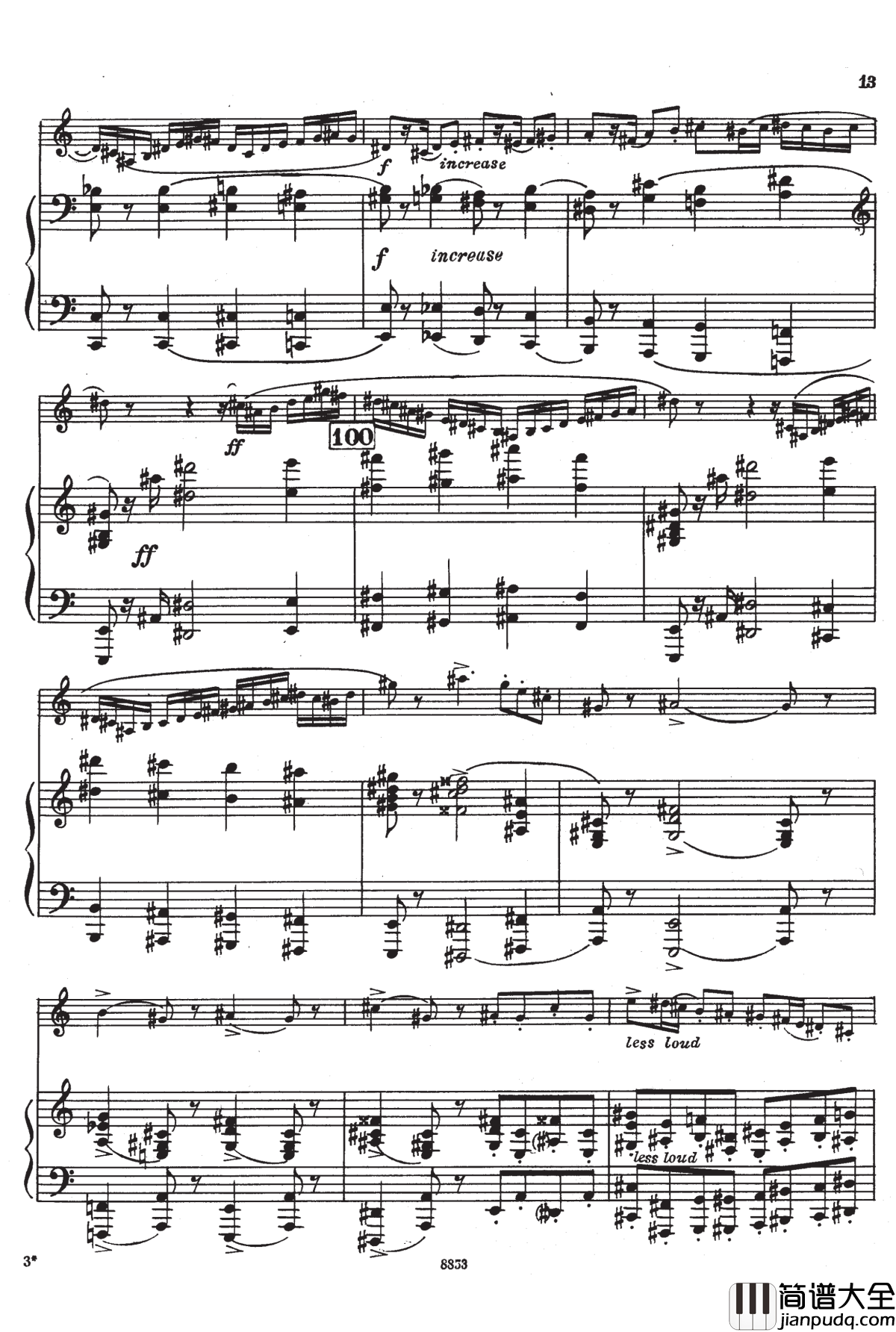 Creston_Sonata_OP.19_I钢琴谱_克里斯顿