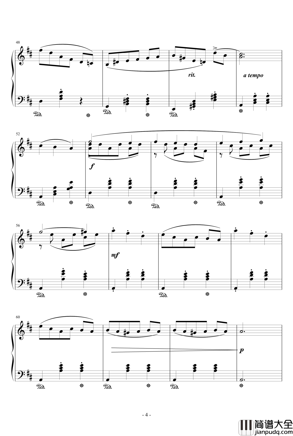 舞曲钢琴谱_天籁传声