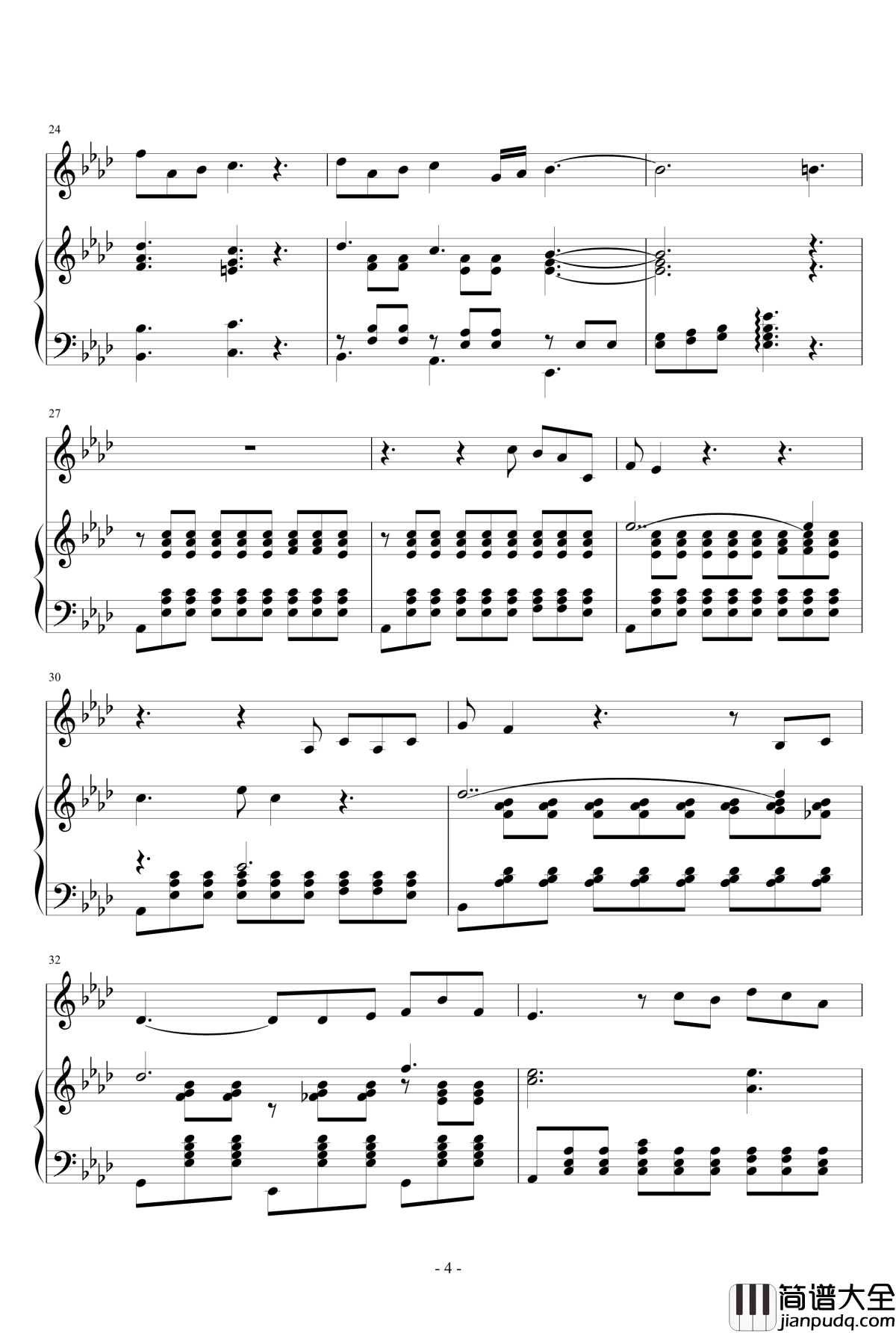 Art_Song_for_winter钢琴谱_nzh1934