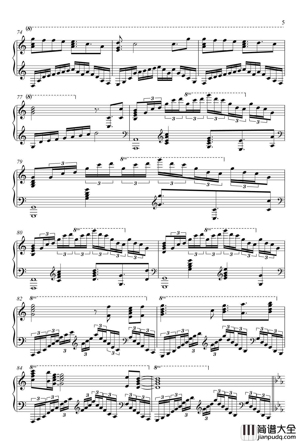 Bios钢琴谱_Animenz原谱转载_Guilty_Crown_OST_罪恶王冠