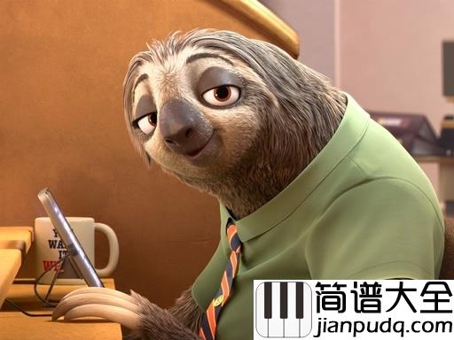 Try_Everything钢琴谱_Shakira__疯狂动物城_主题曲