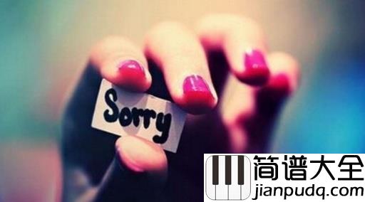 Apologize钢琴谱_OneRepublic_亲爱的，让我抓住你思绪，心向你飞驰