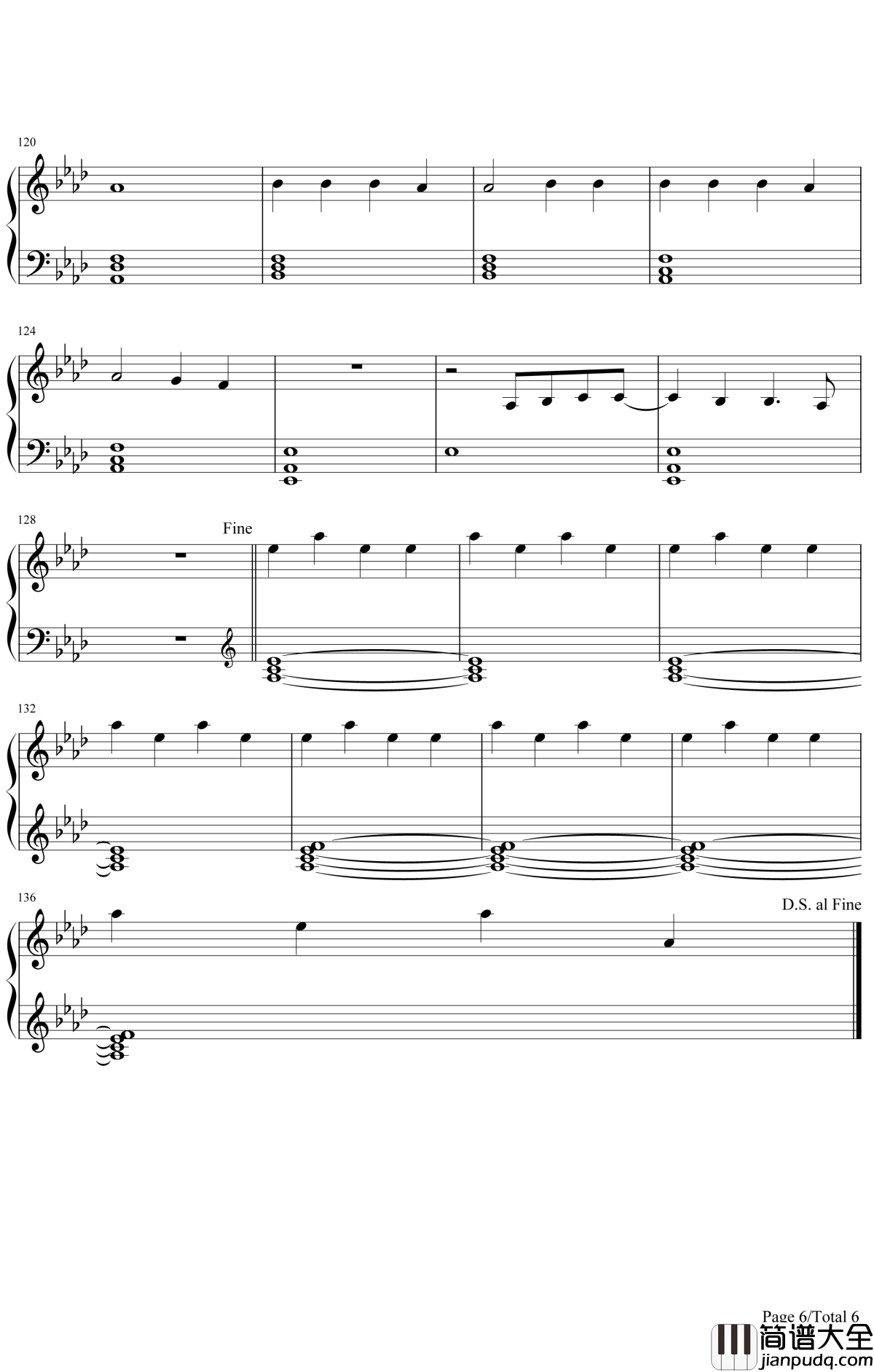Love_Me_Like_You_Do钢琴谱_Ellie_Goulding_五十度灰主题曲