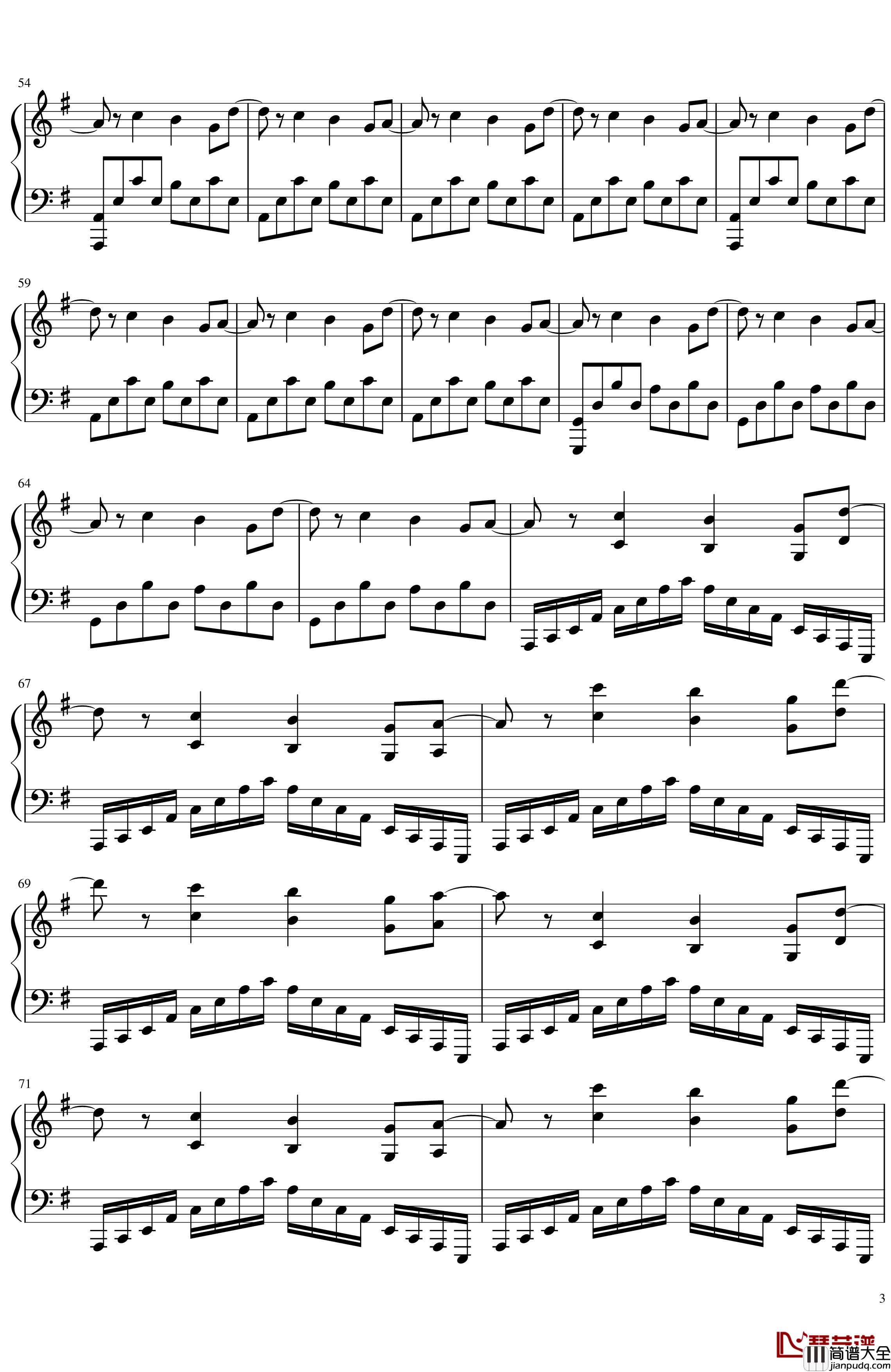 Tír_na_nóg_黑化神曲钢琴谱_卡里古拉_上田麗奈