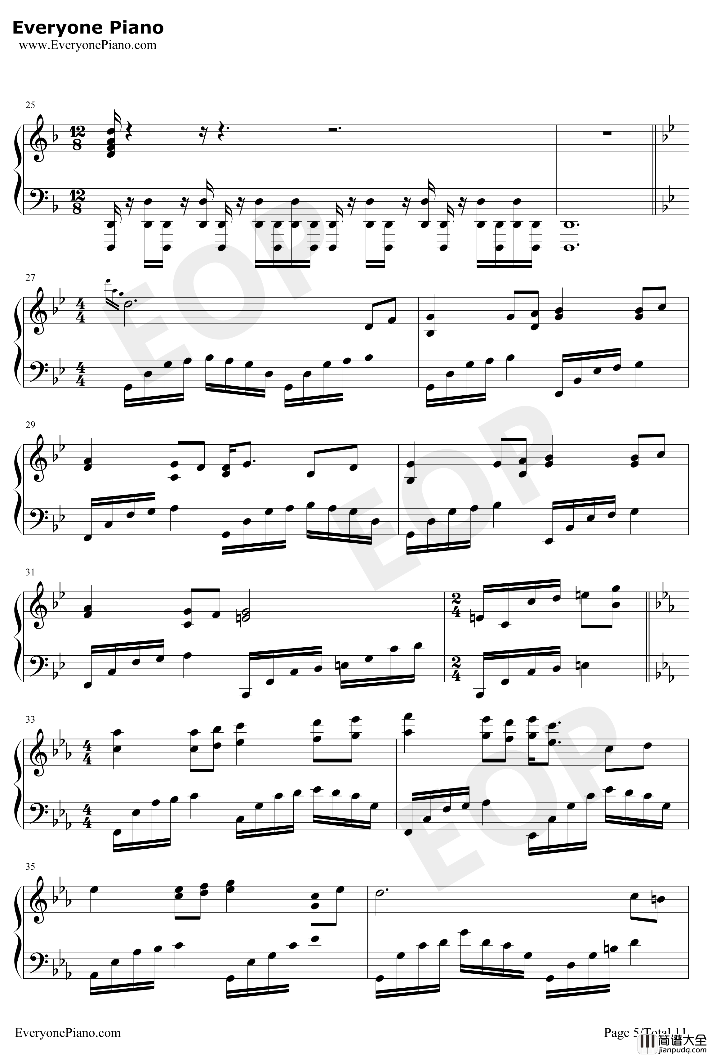 Hesa_Pirate钢琴谱_KlausBadeltHansZimmer_完美版_加勒比海盗