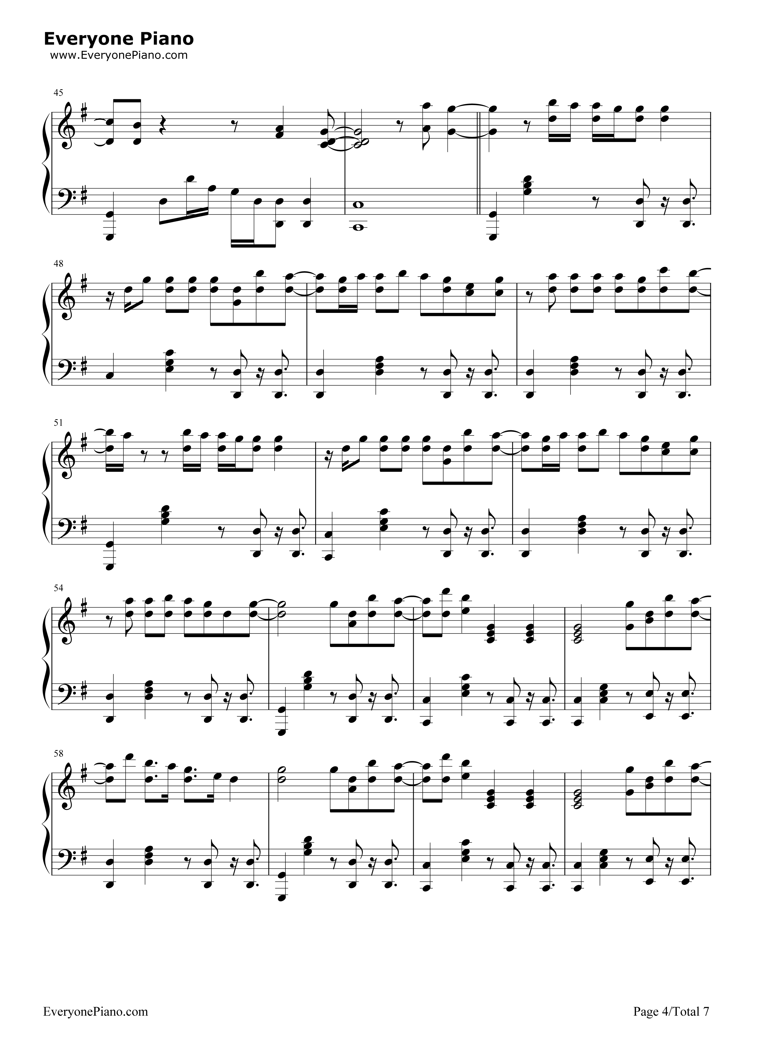 22钢琴谱_Taylor_Swift
