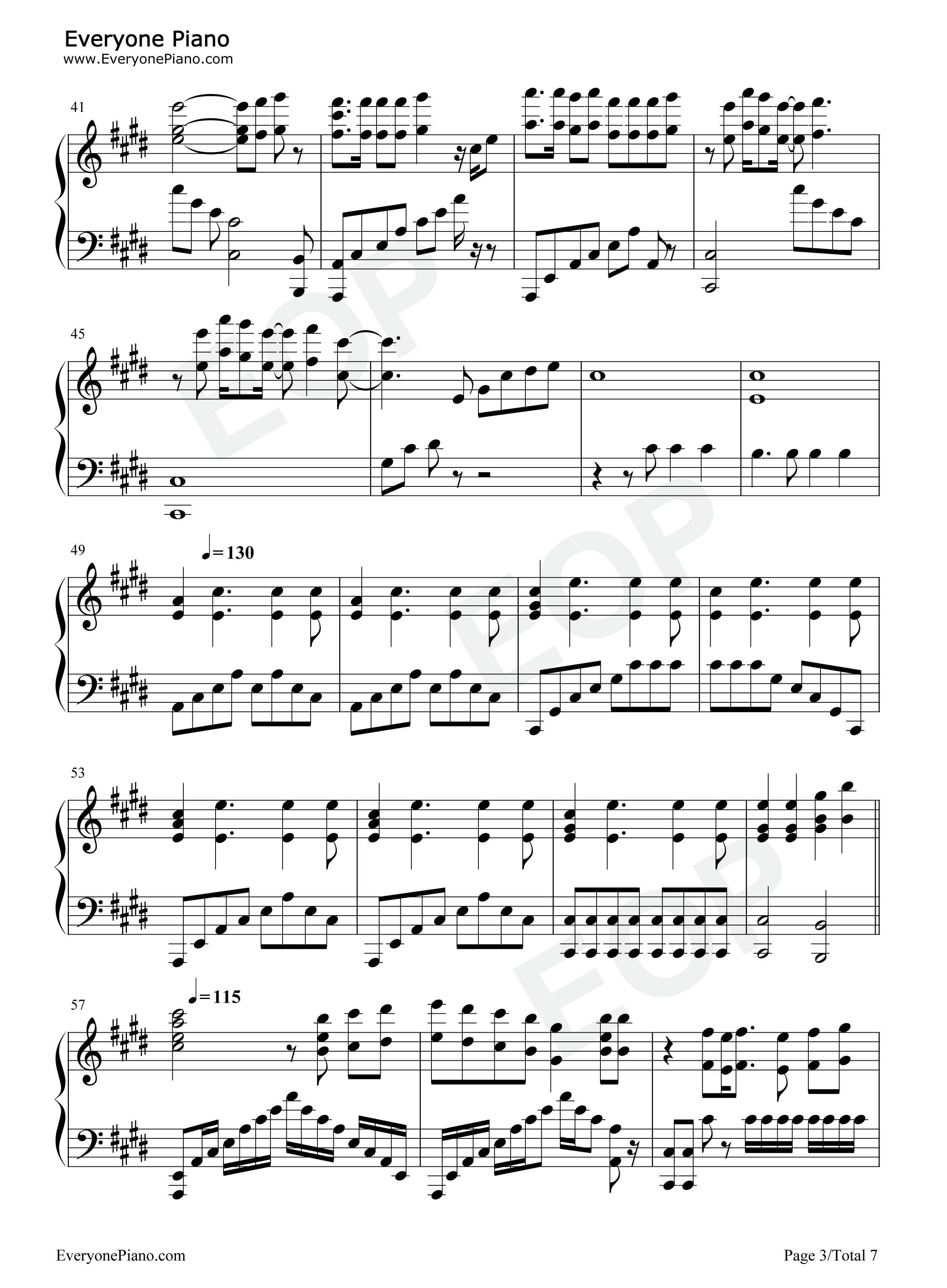 Passion钢琴谱_宇多田光