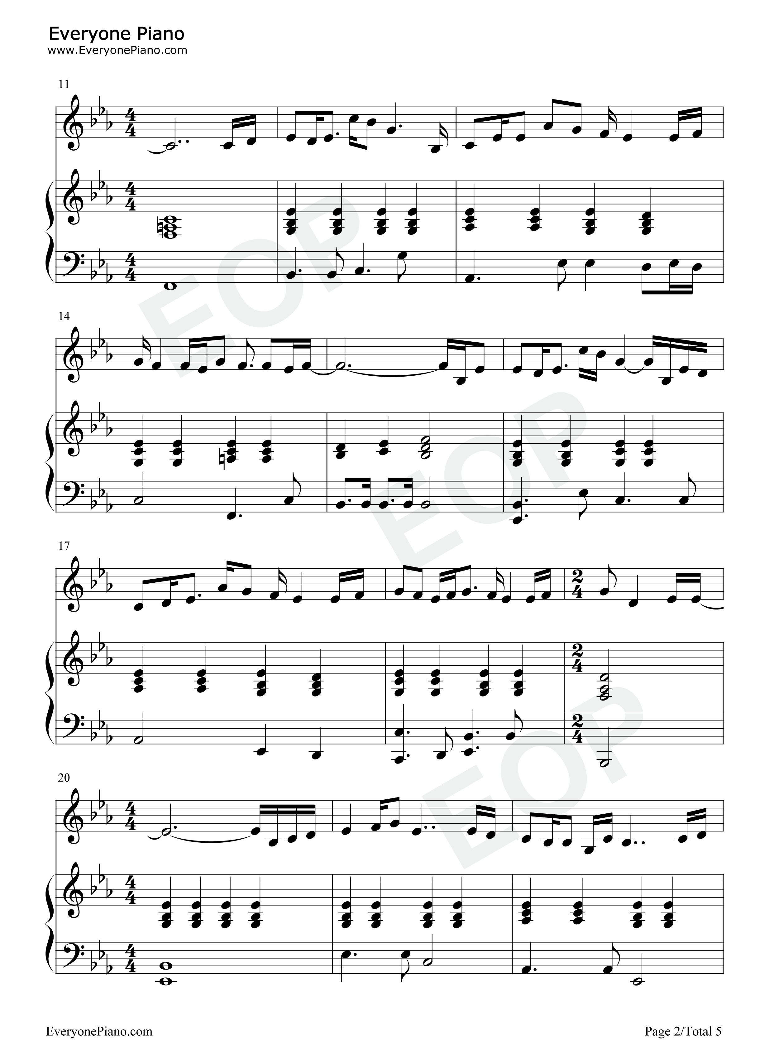 Rainbow钢琴谱_Kacey_Musgraves
