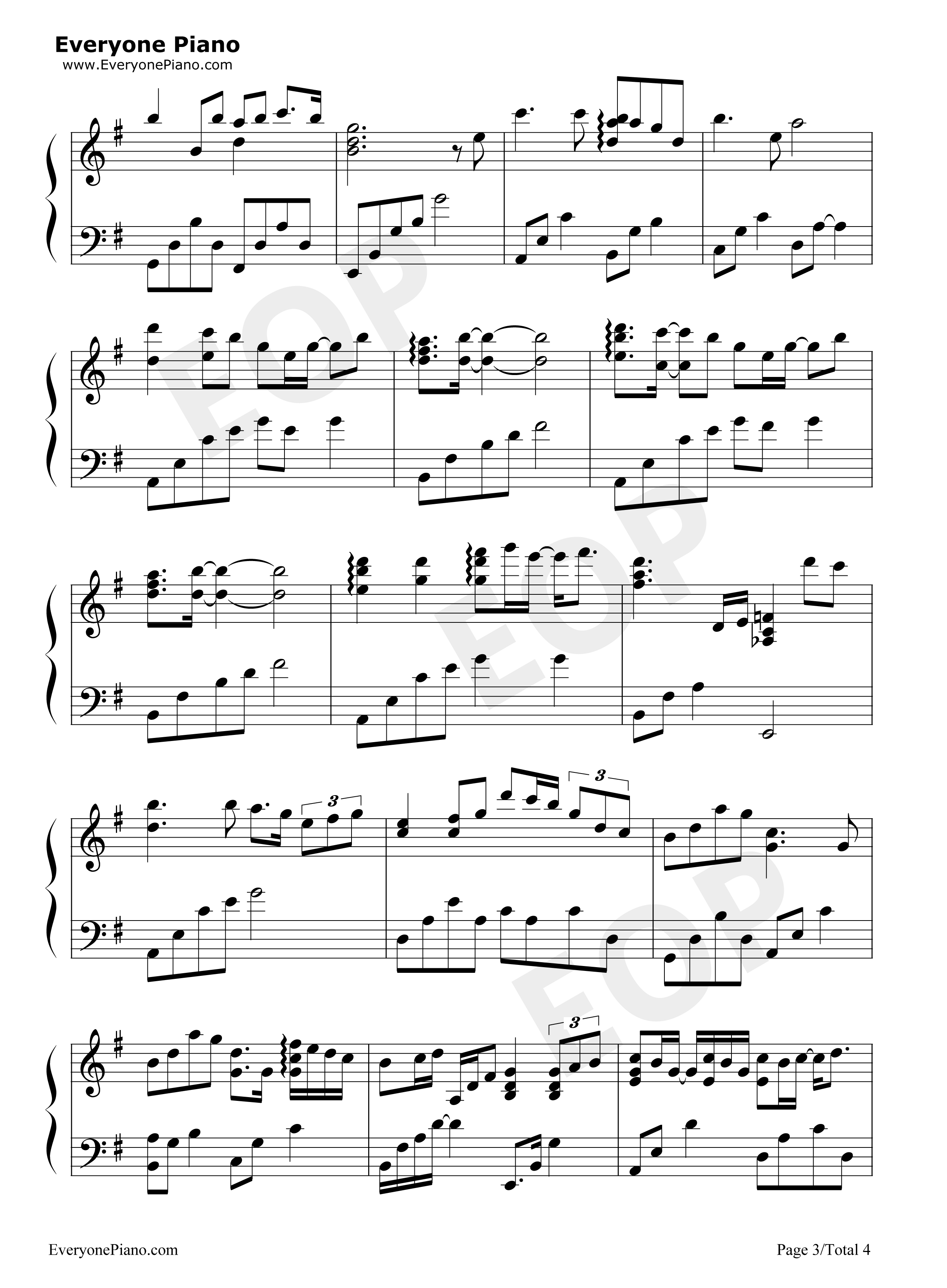 Do_You?钢琴谱_李闰珉__Yiruma