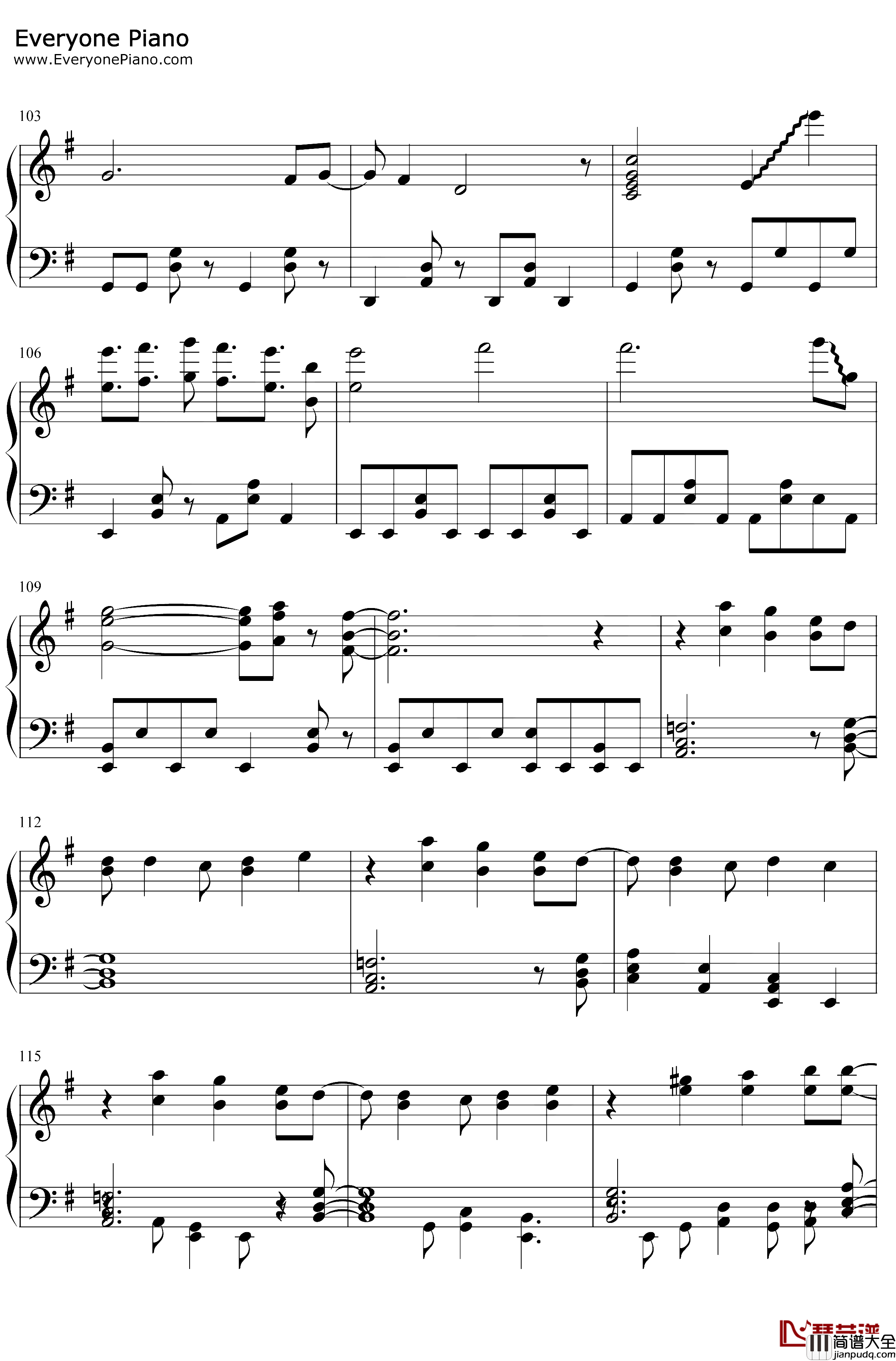 Black_Shout钢琴谱_Roselia_BanG_Dream插曲