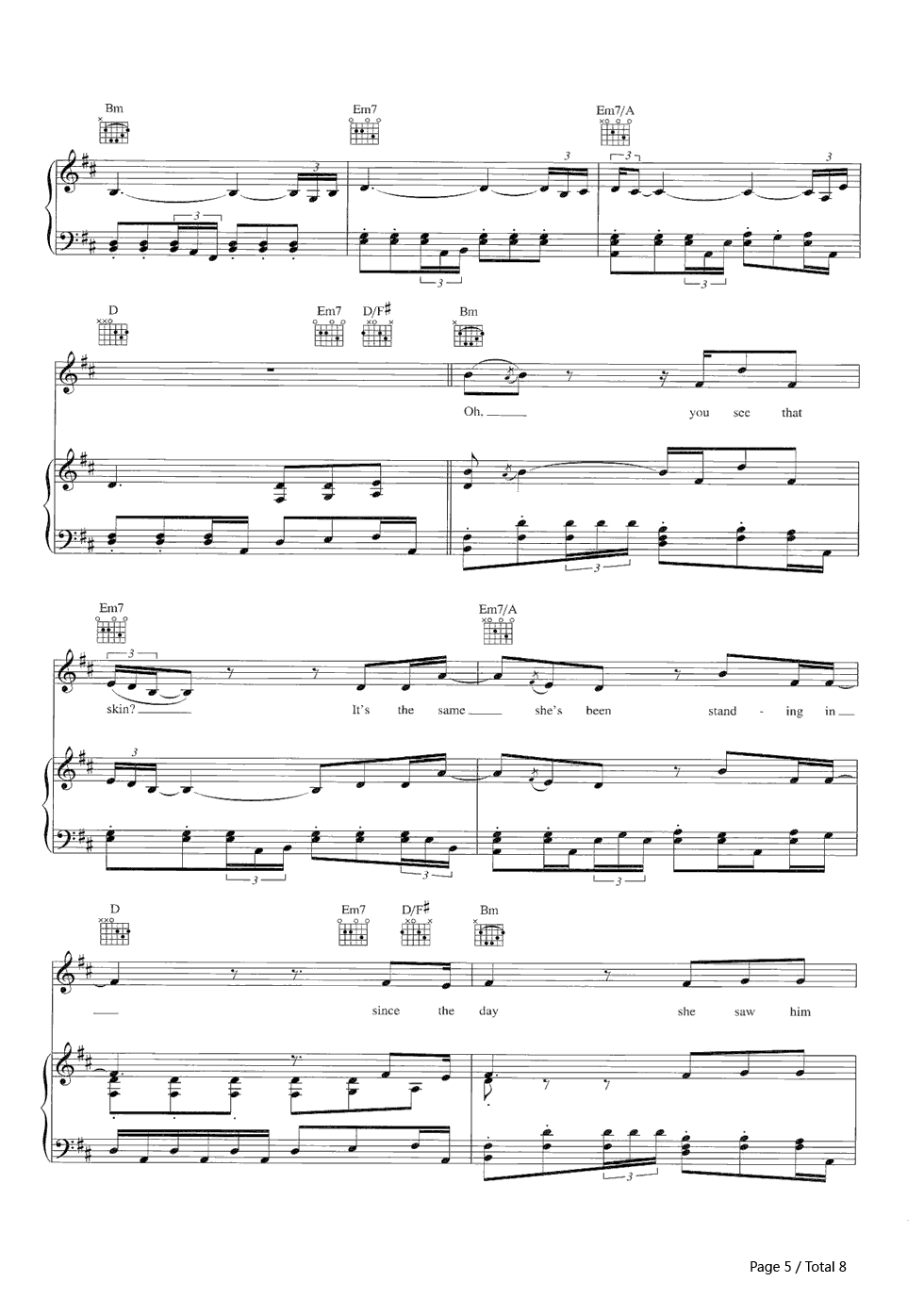 Daughters钢琴谱_John_Mayer