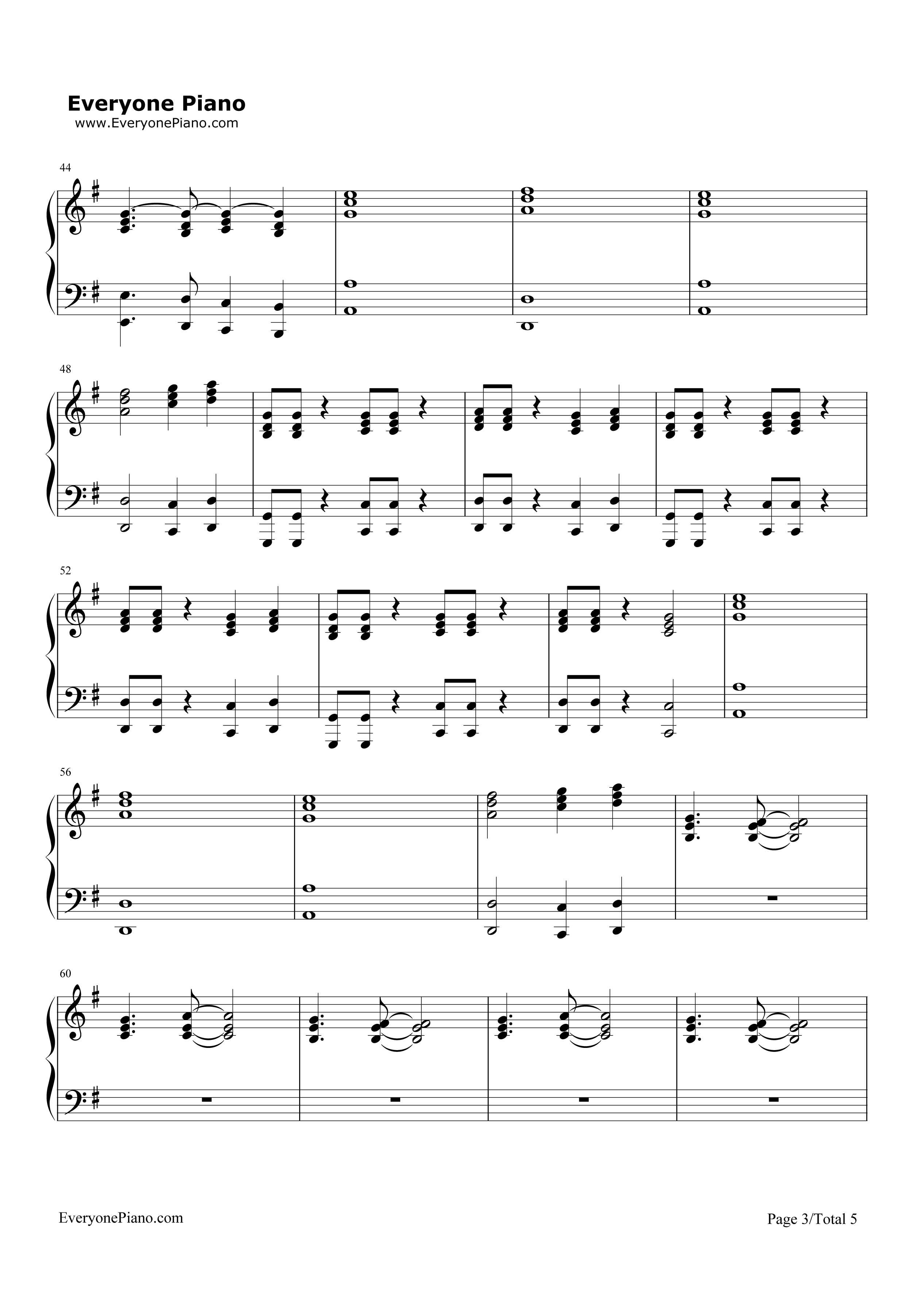 Here_I_Go_Again钢琴谱_Whitesnake