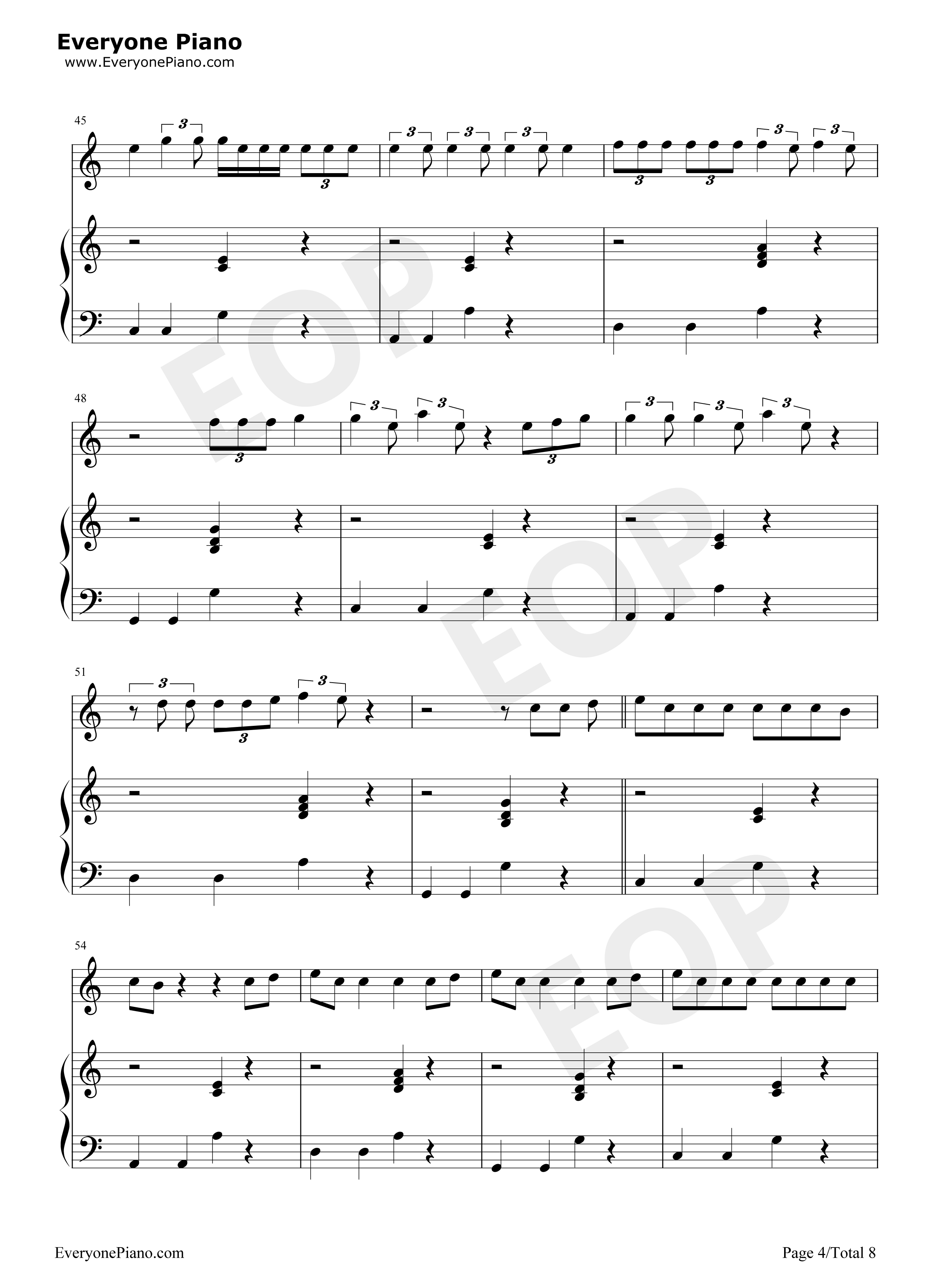 Anxiety钢琴谱_Julia_Michaels_Selena_Gomez