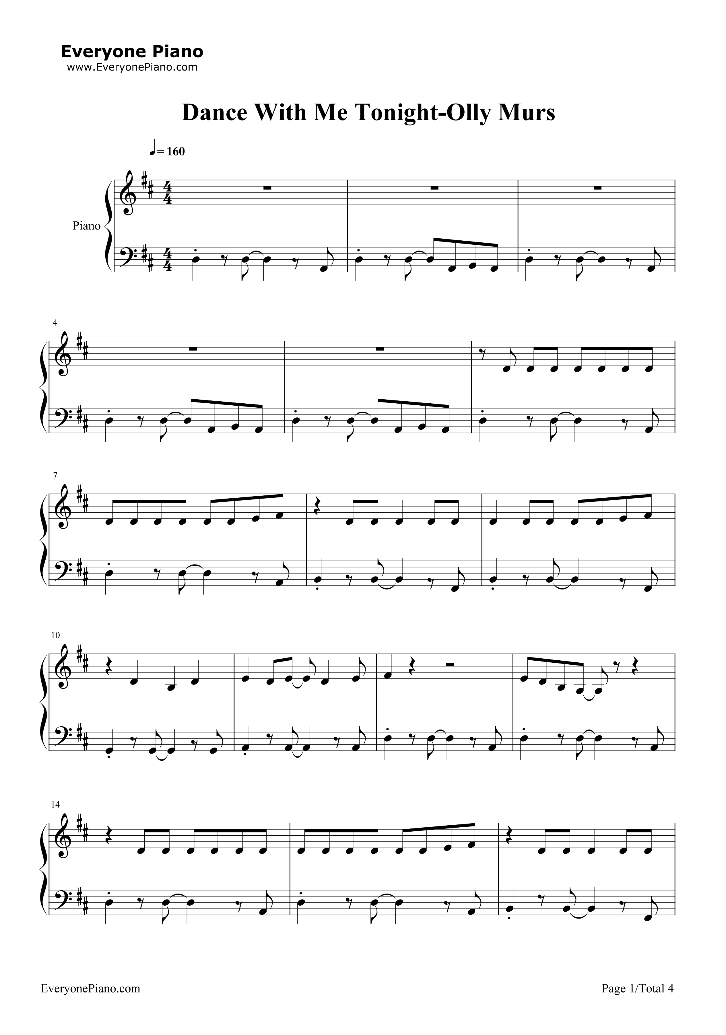Dance_With_Me_Tonight钢琴谱_Olly_Murs