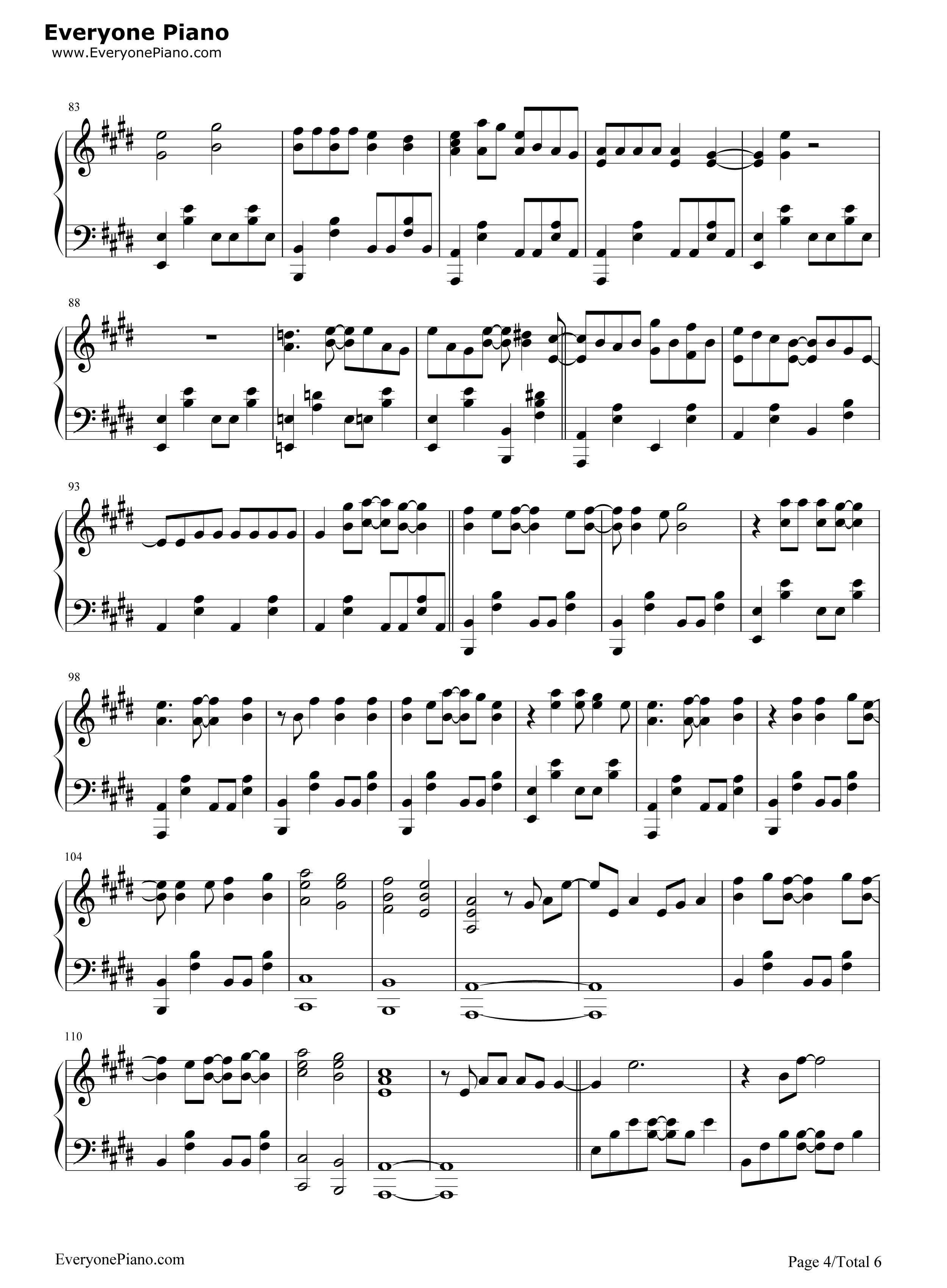 Mean钢琴谱_Taylor_Swift